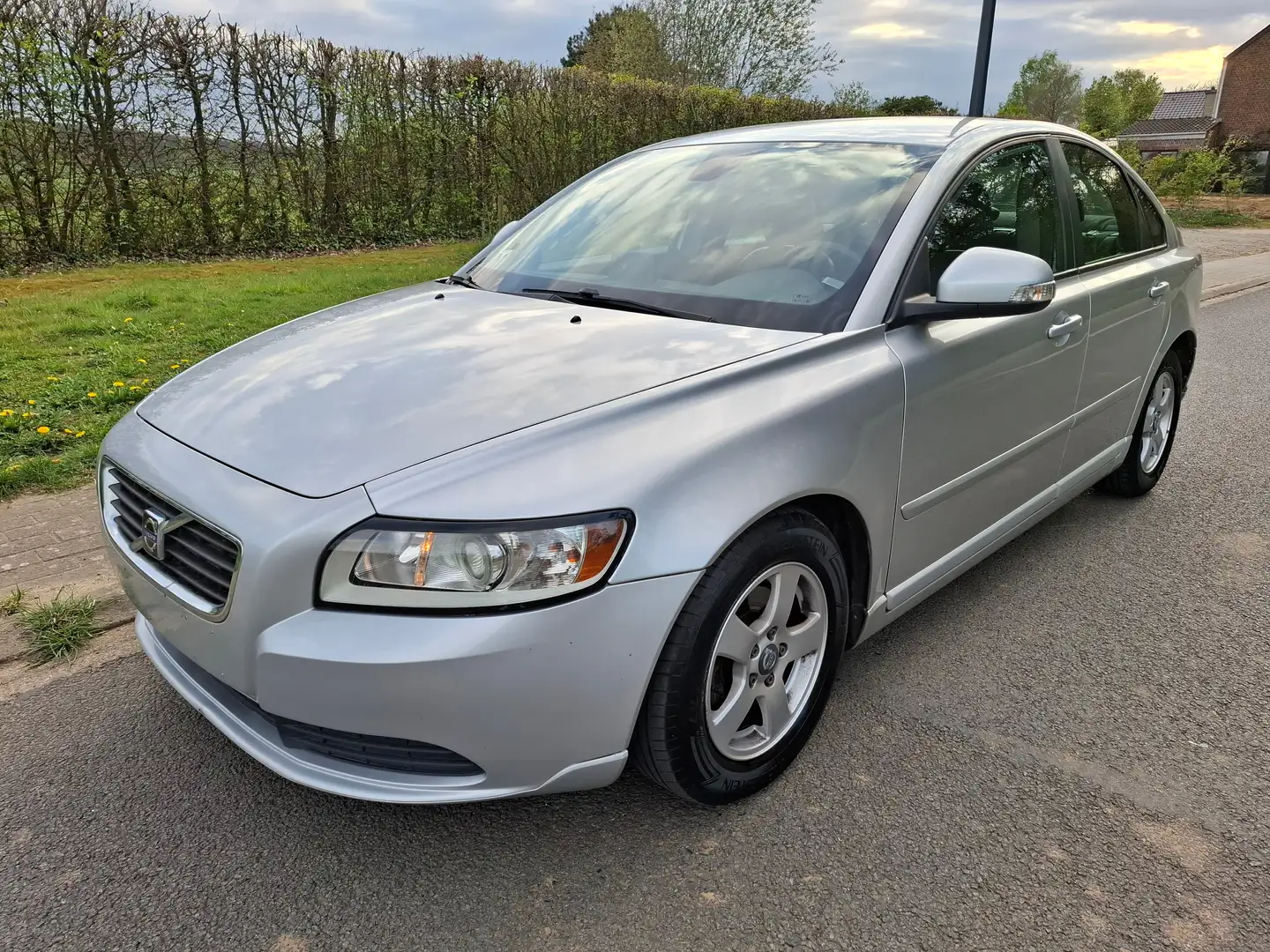 Volvo S40 S40 1.6 D DRIVe Start/Stop Summum Full Options Zilver - 1