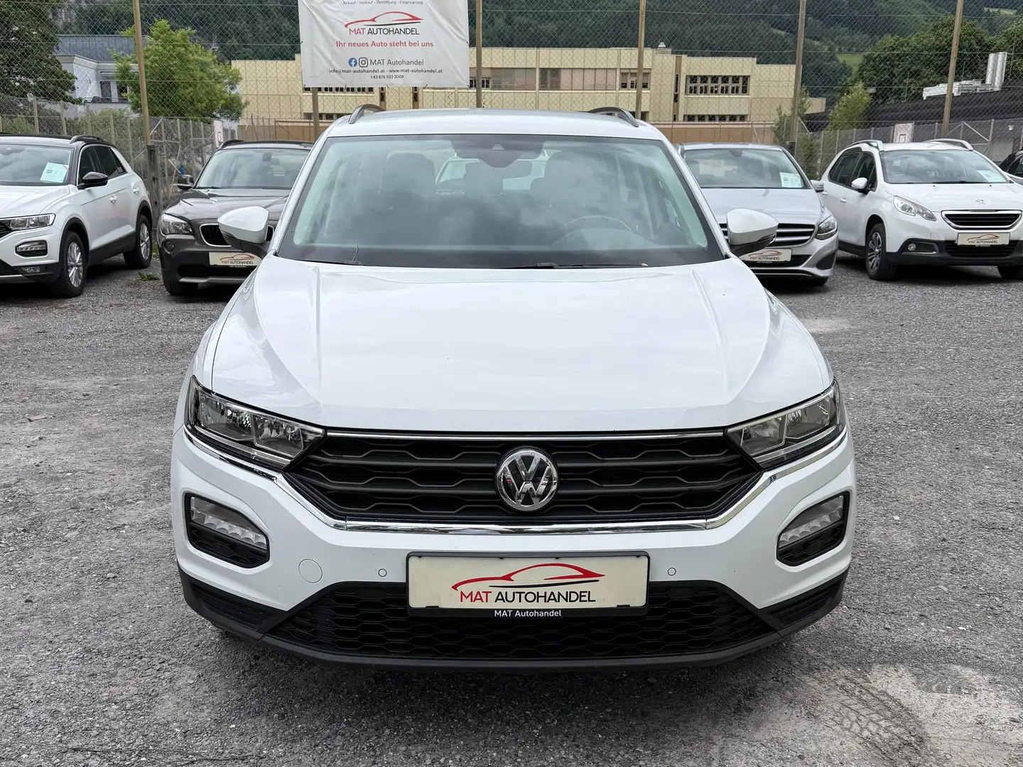 Volkswagen T-Roc 1,0 TSI Design /AHK/ACC/Lane Assist/SHZ/Erstbesitz Weiß - 2