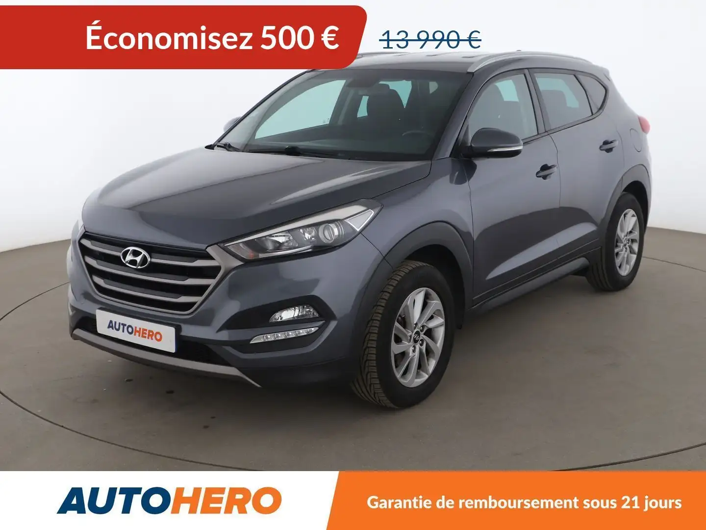 Hyundai TUCSON 1.7 CRDi Intuitive Grigio - 1
