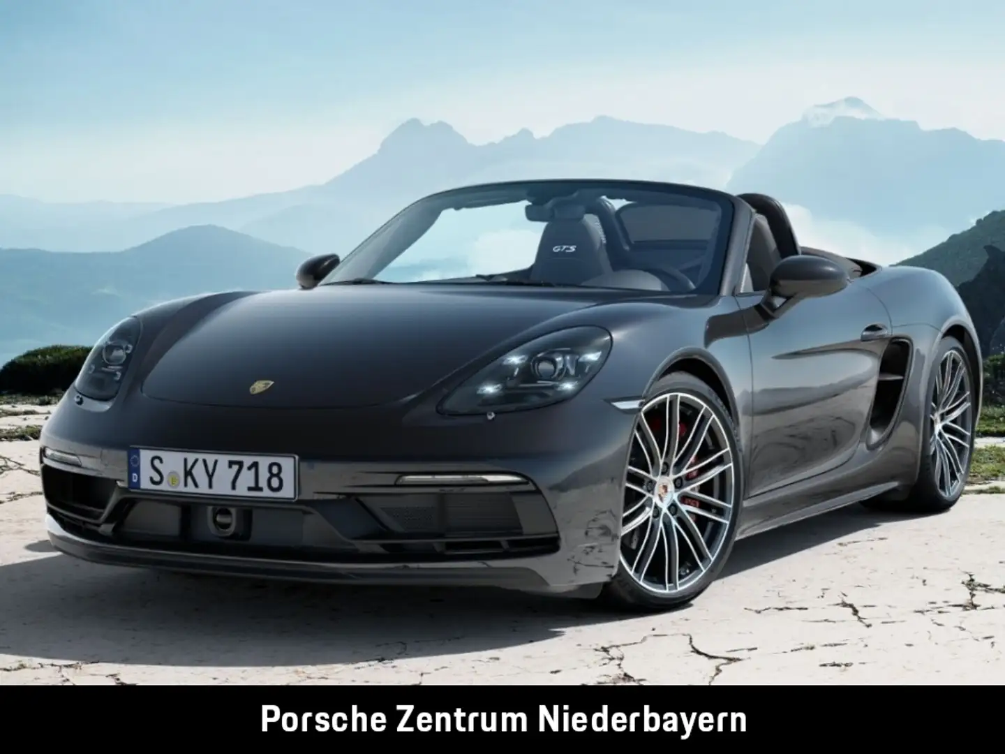 Porsche Boxster (718) GTS 4.0 | Abstandsregeltempostat | Zwart - 1