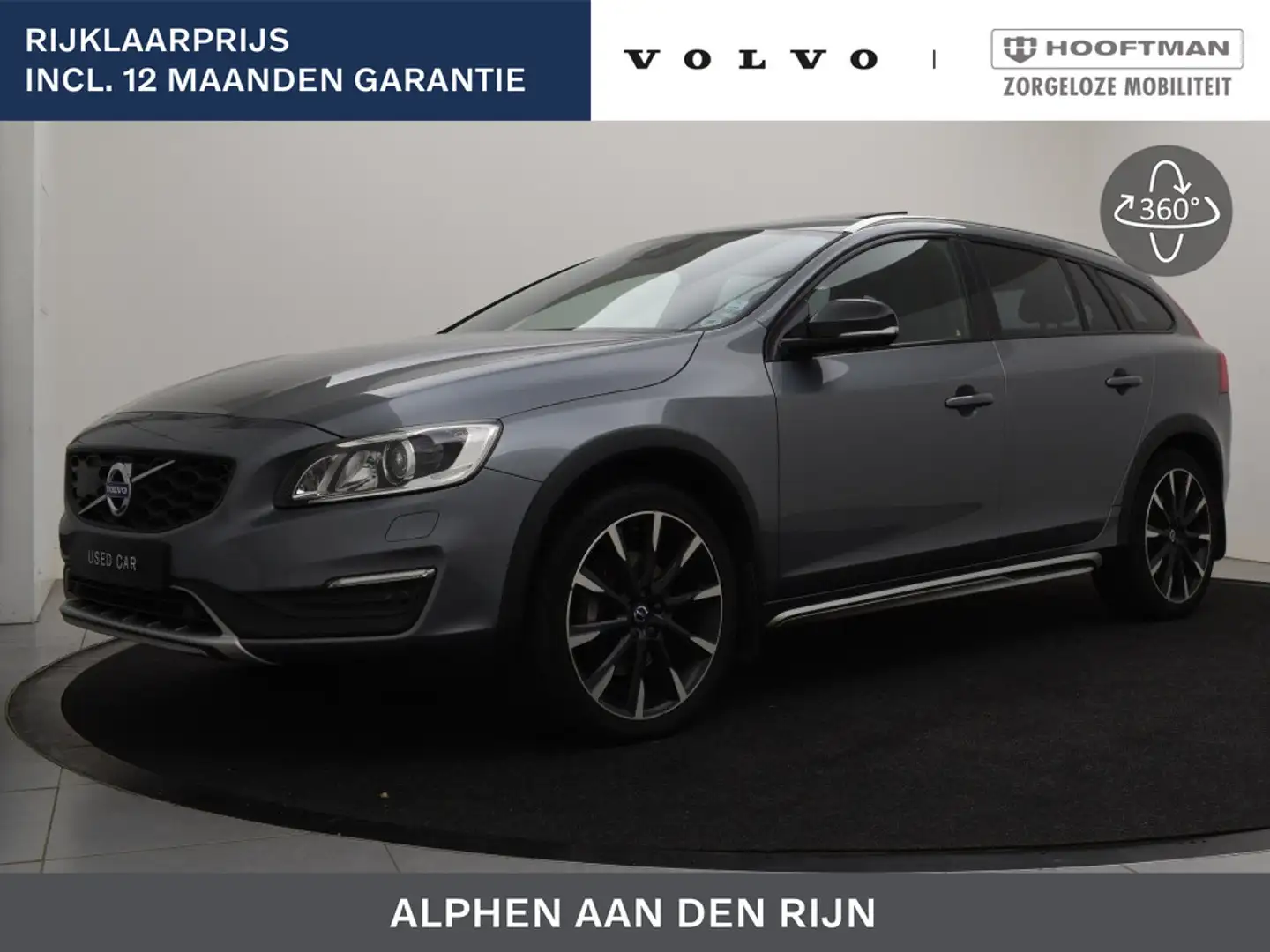 Volvo V60 Cross Country T5 AWD AUT(8) SUMMUM SCHUIFDAK CAMERA ELEK.STOELEN Gris - 1
