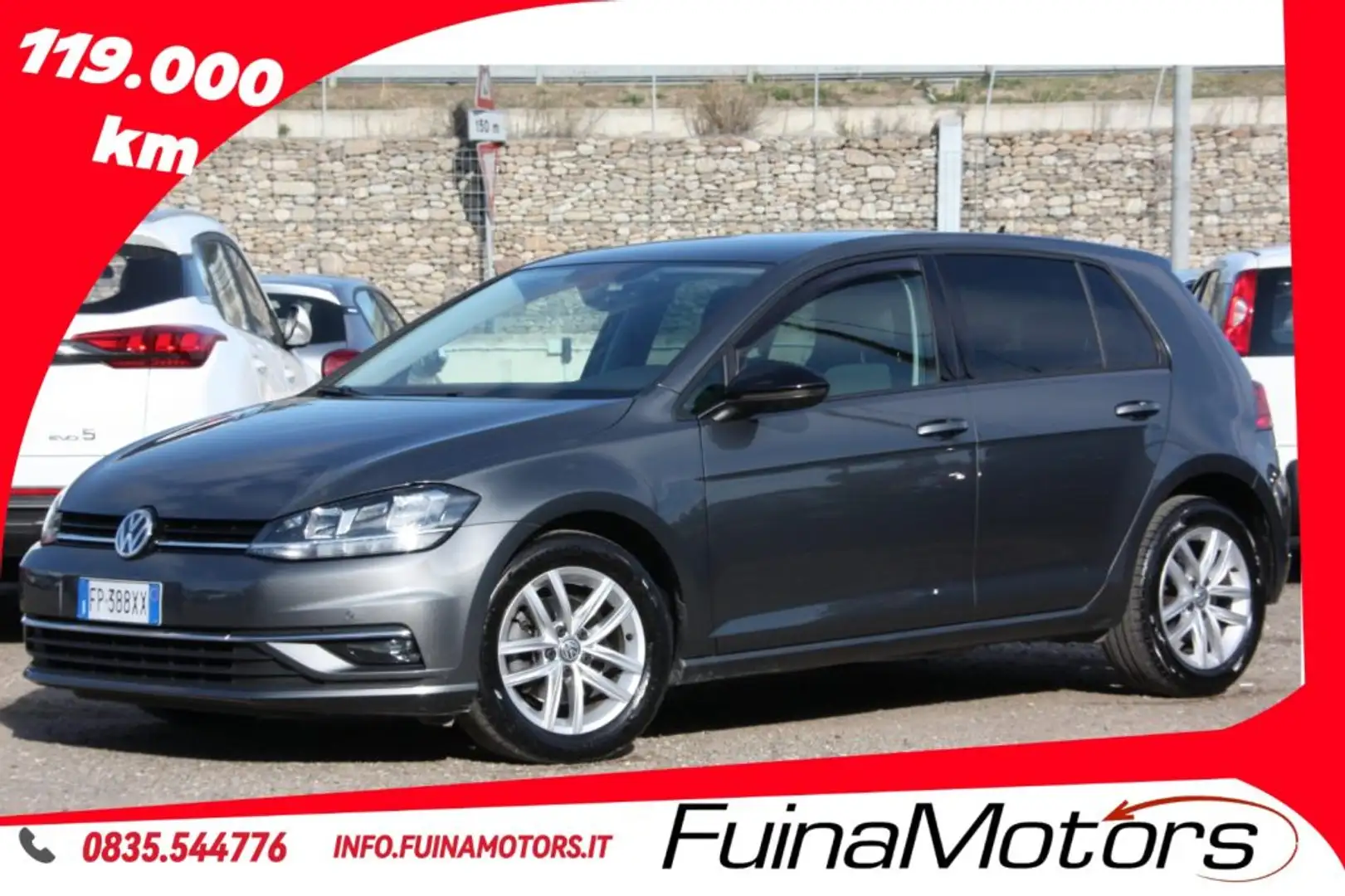 Volkswagen Golf 1.6 TDI 115CV DSG 5p. Business BlueMotion Technolo Grigio - 1