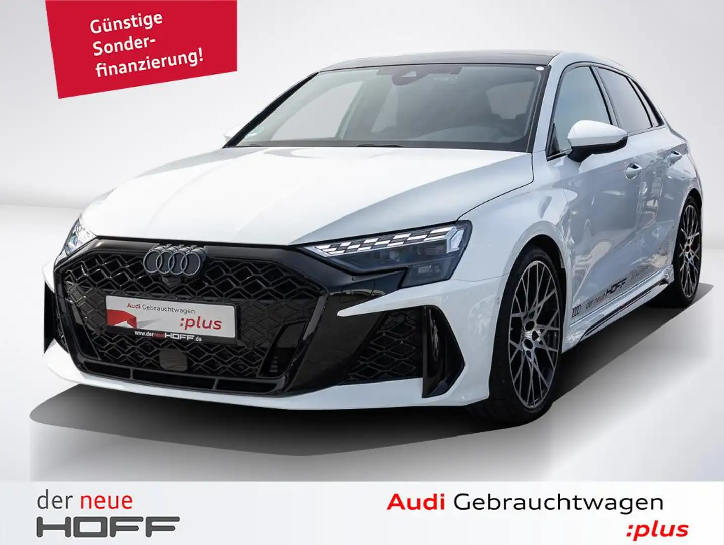 Audi RS3 Sportback Pano Sonos Matrix 19Zoll Weiß - 1