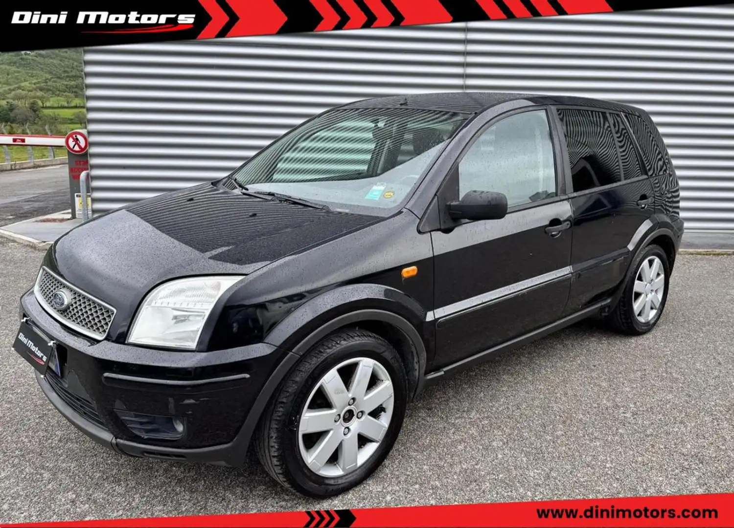 Ford Fusion Fusion 1.4 TDCi 5P Leather OK NEOPATENTATI Nero - 1