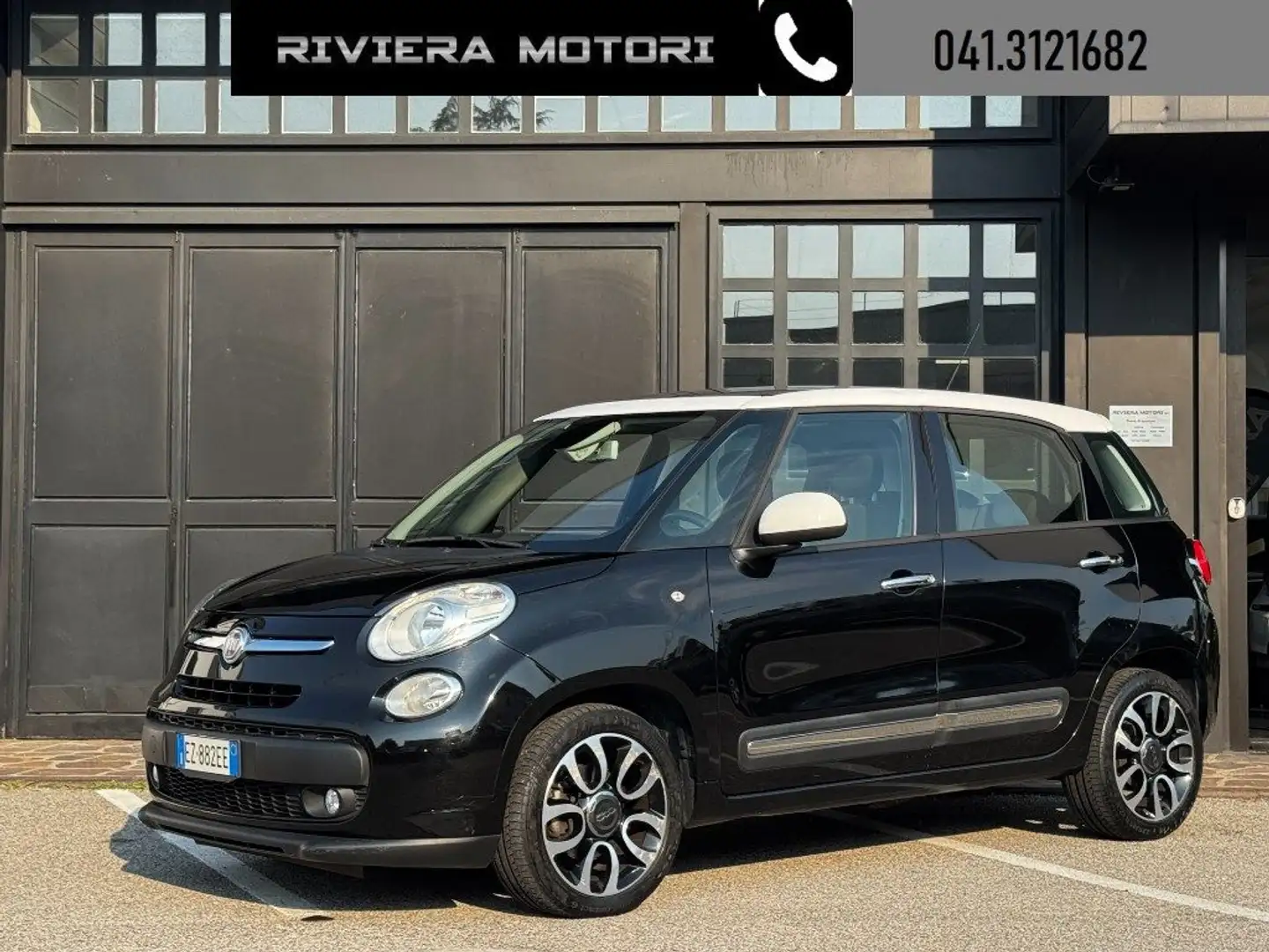 Fiat 500L 1.3 Multijet 85 CV Lounge Nero - 1