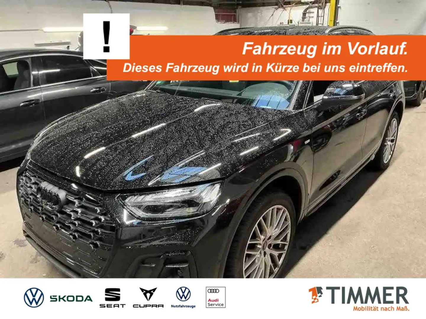 Audi Q5 40 TDI S tronic QUATTRO S LINE +AHK +PANO +MATRIX Schwarz - 1