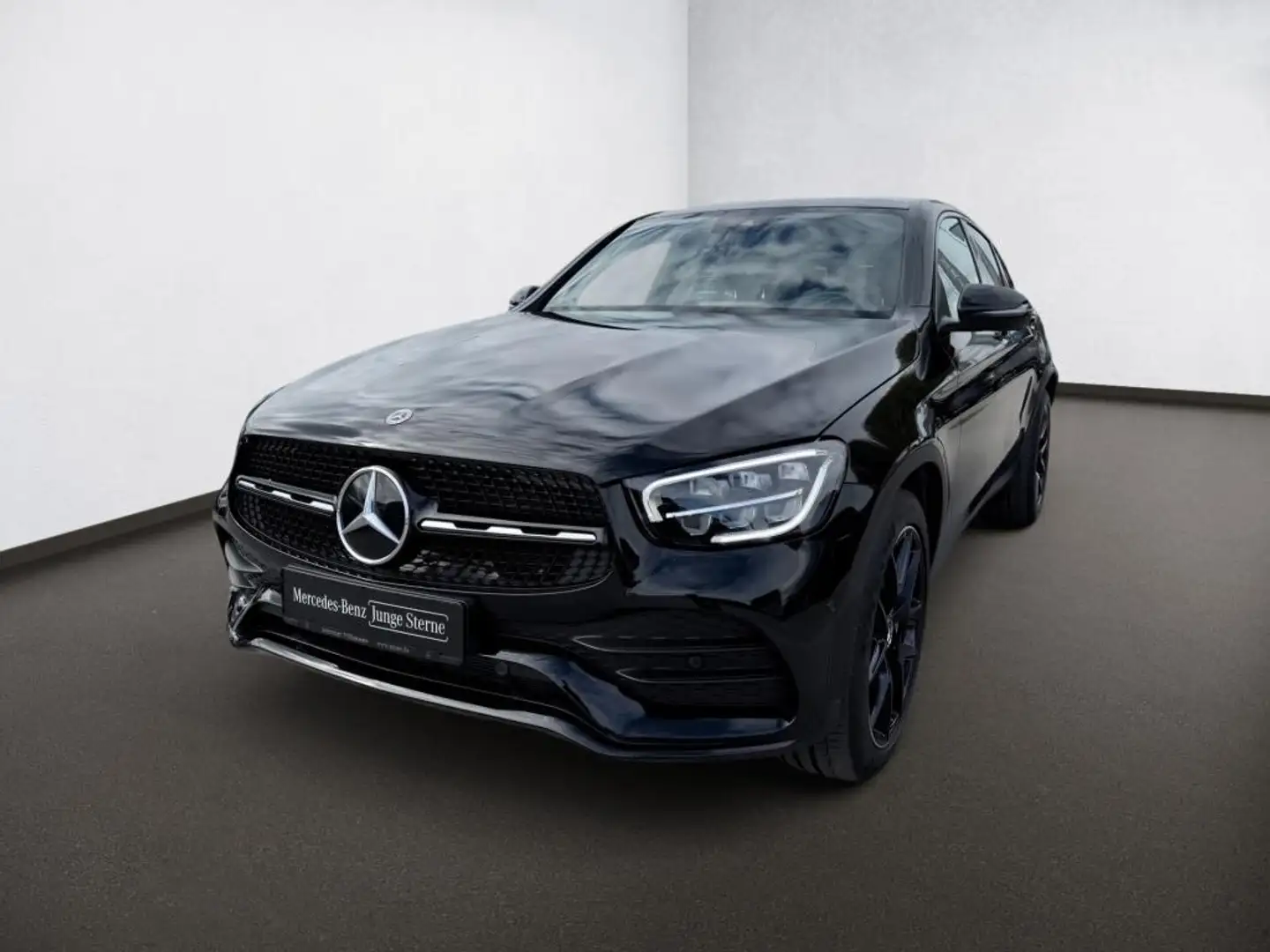 Mercedes-Benz GLC 400 d 4M Coupé AMG*Night*AIR*AHK*Schiebedach Schwarz - 2