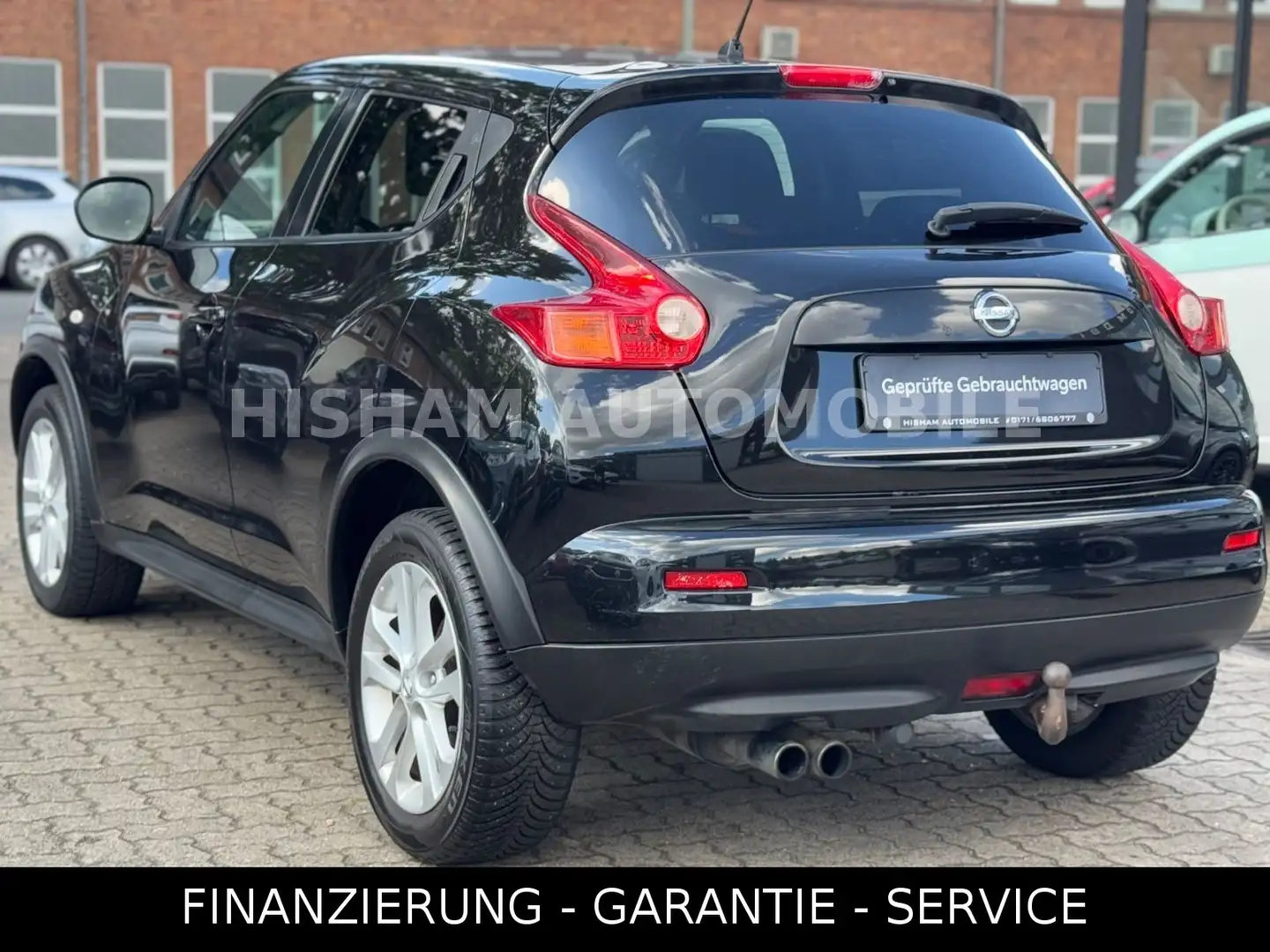 Nissan Juke Pure Black/NAVI/AHK/ALU/1-HAND Schwarz - 2