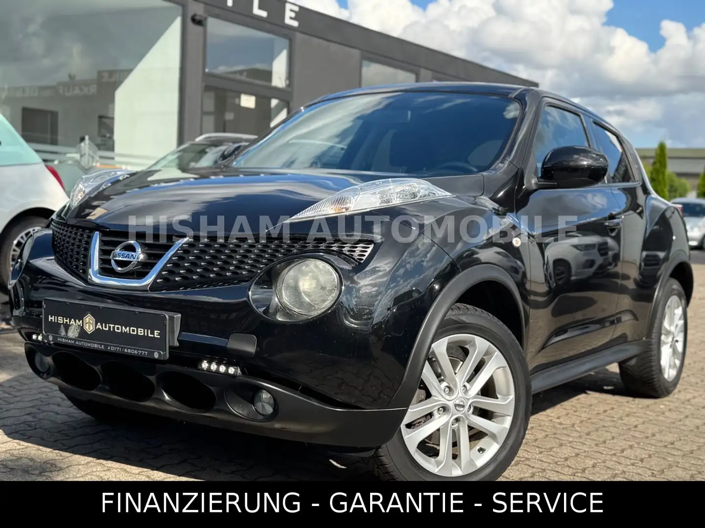 Nissan Juke Pure Black/NAVI/AHK/ALU/1-HAND Schwarz - 1