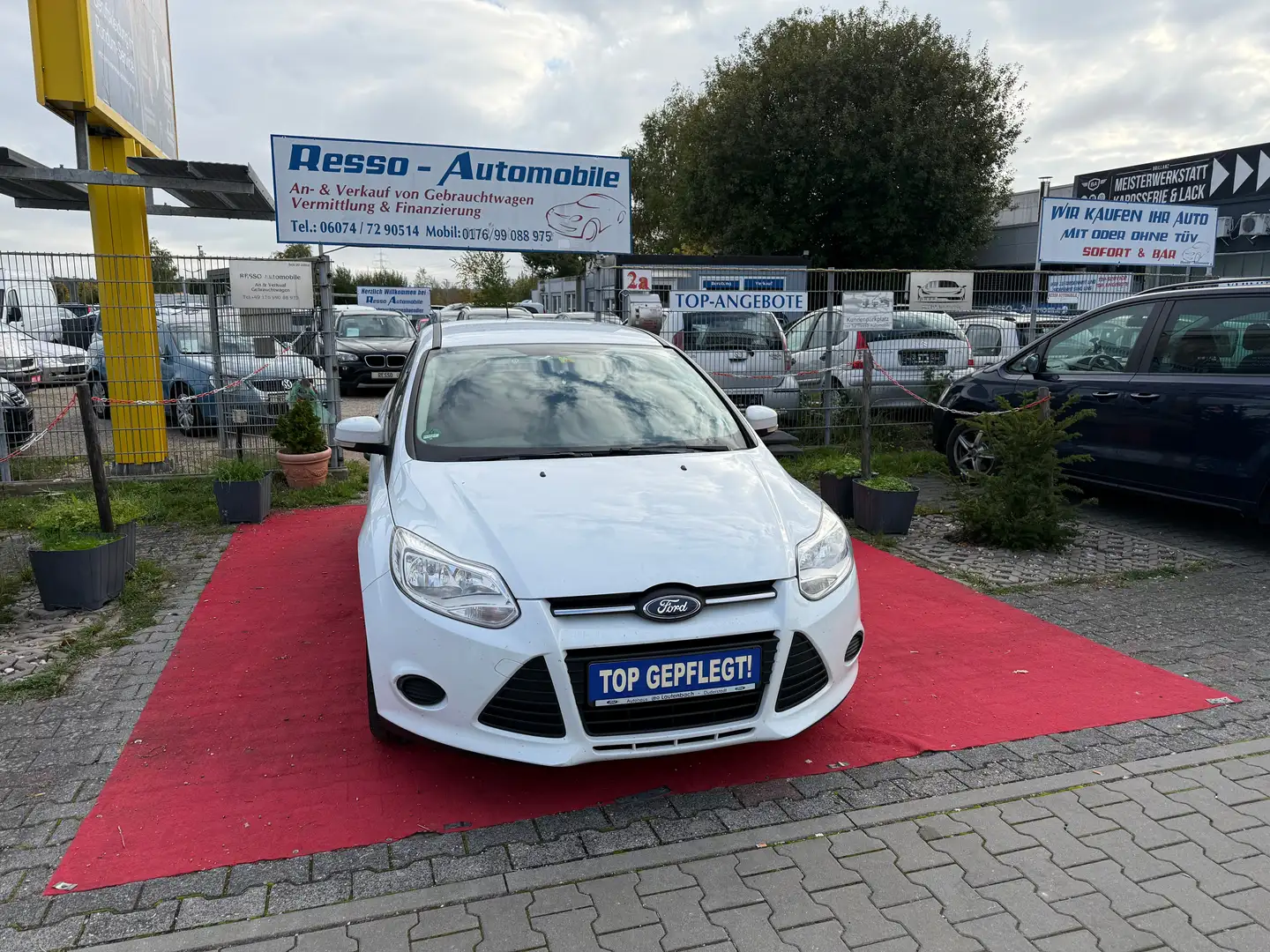 Ford Focus Ambiente *KLIMA*125.000KM*KLIMA*HÄNDLER/EXPORT Blanc - 1
