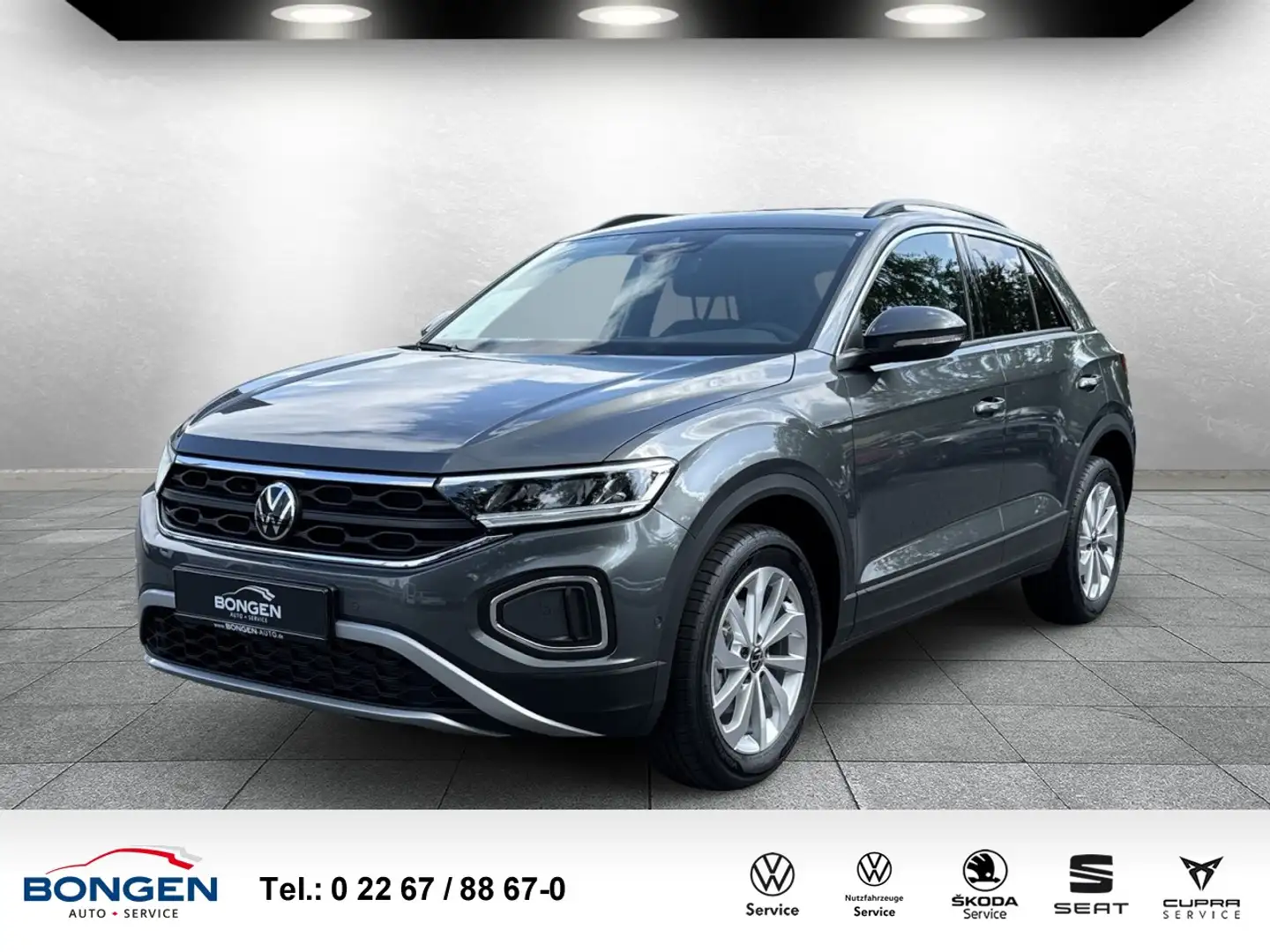 Volkswagen T-Roc Life 1.0 Rückfahrkamera Apple Car Play Klima Gris - 1
