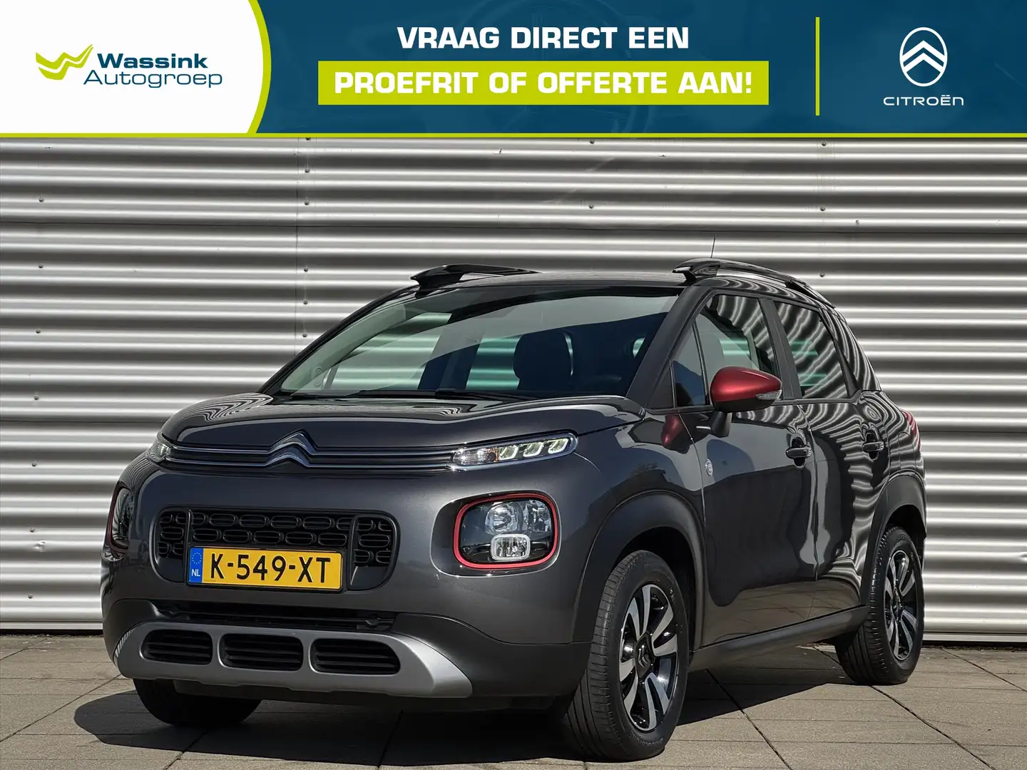 Citroen C3 Aircross 1.2 Turbo 110pk C-Series | Cruise Control | parkee Grigio - 1