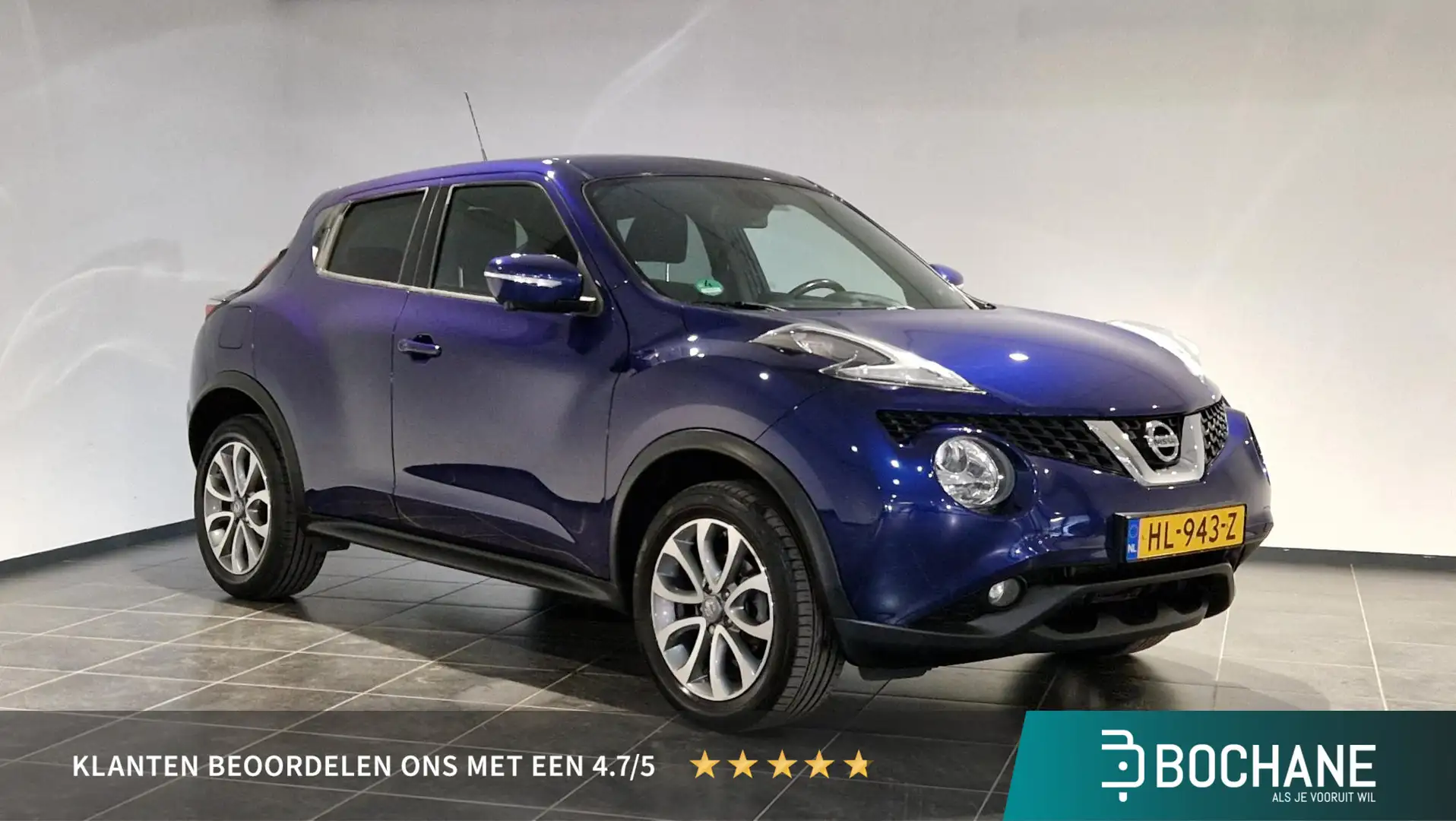 Nissan Juke 1.2 DIG-T Connect Edition | Afneembare Trekhaak Blauw - 1