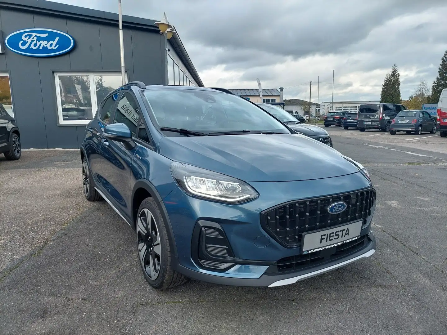 Ford Fiesta Active Assistenzsysteme 5JG Blau - 2