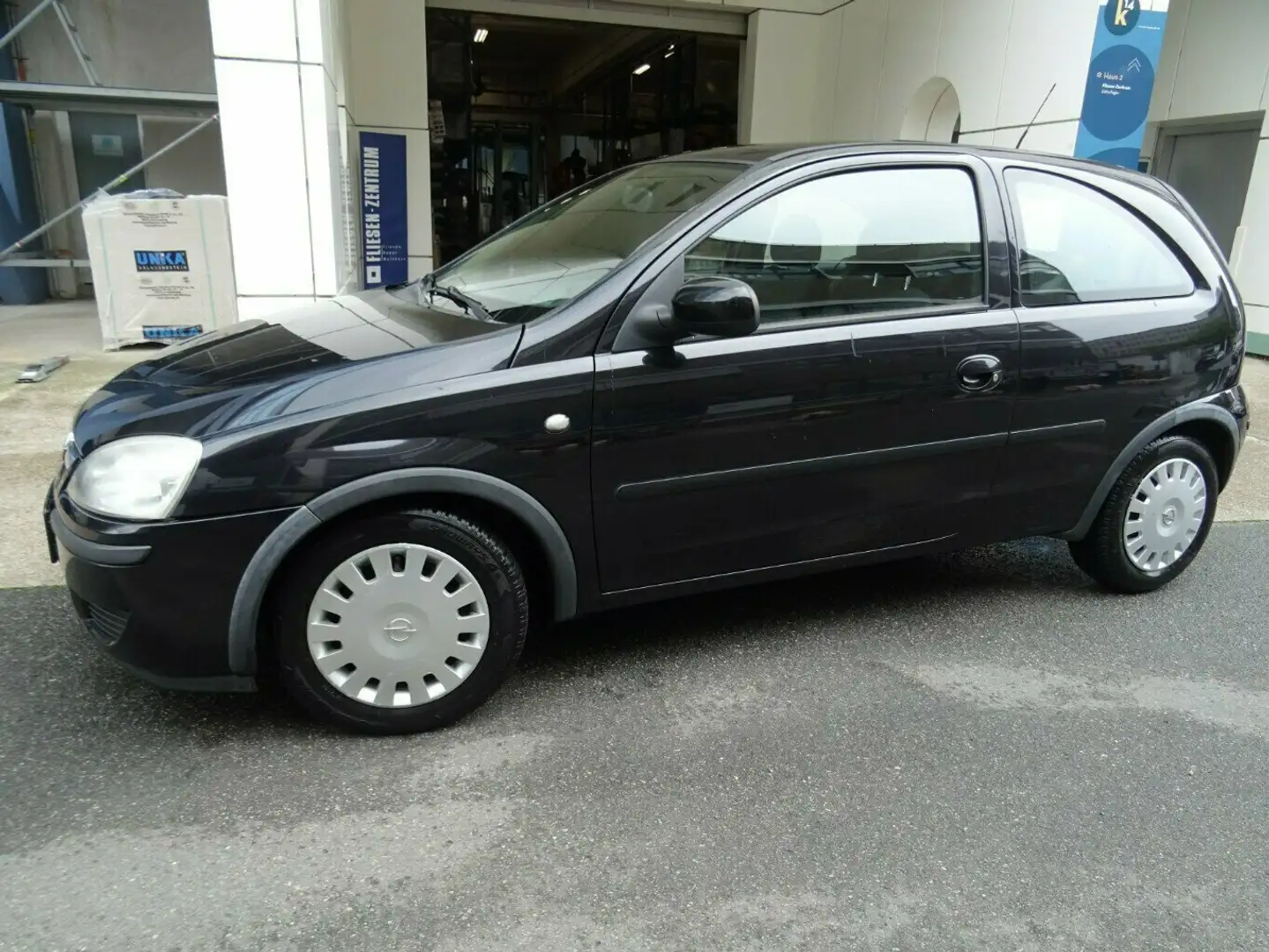 Opel Corsa C 1,3 Diesel,Klima,Servo Schwarz - 2