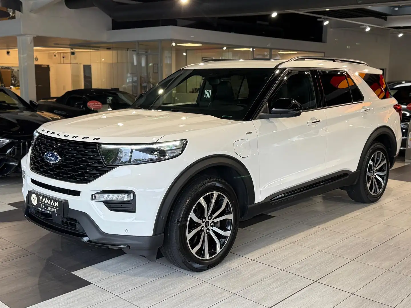 Ford Explorer ST-Line Plug-in-Hybrid 4x4*Pano*B&O*7-S Weiß - 1