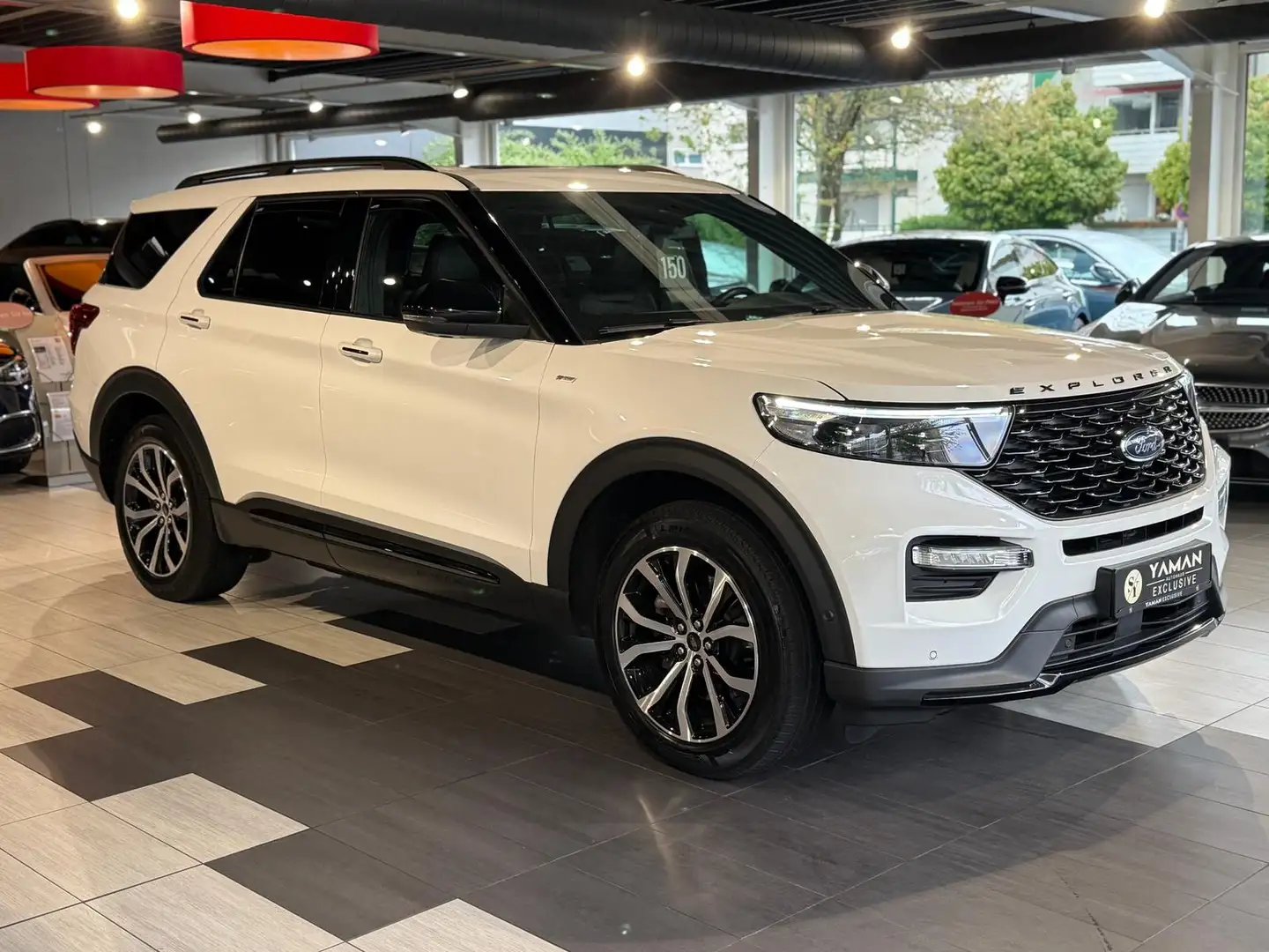 Ford Explorer ST-Line Plug-in-Hybrid 4x4*Pano*B&O*7-S Weiß - 2