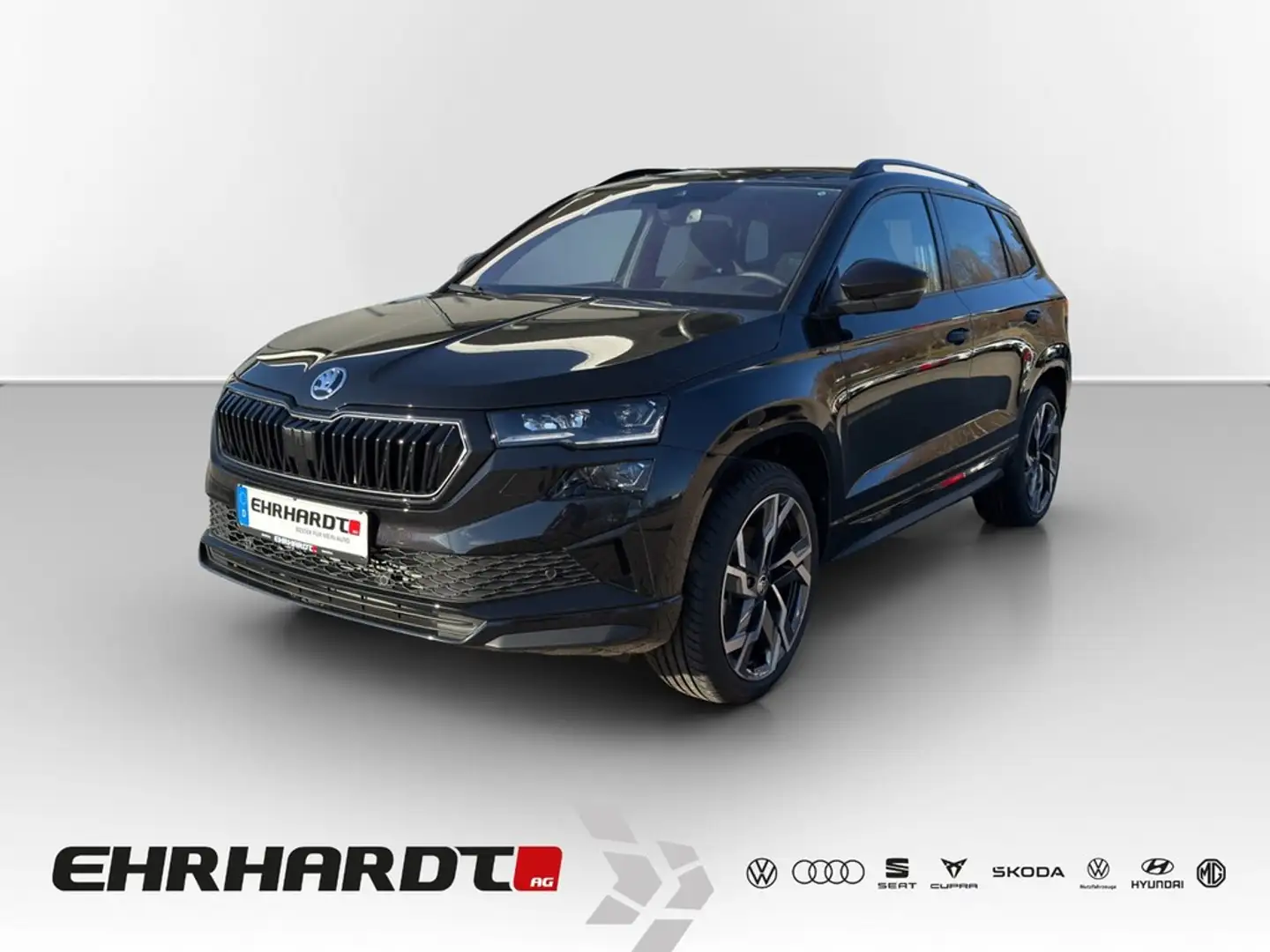 Skoda Karoq 2.0 TSI DSG 4x4 Sportline AHK*MATRIX*NAV*SHZ*AC... Schwarz - 1