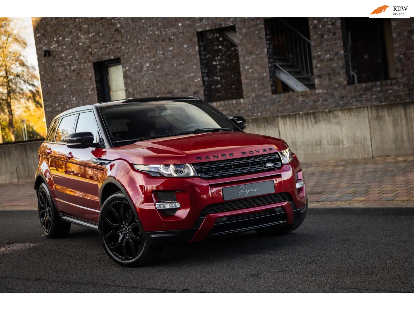 Land Rover Range Rover Evoque 2.0 Si 4WD Prestige AUT (241pk) MERIDIAN XENON LEE Rot - 1
