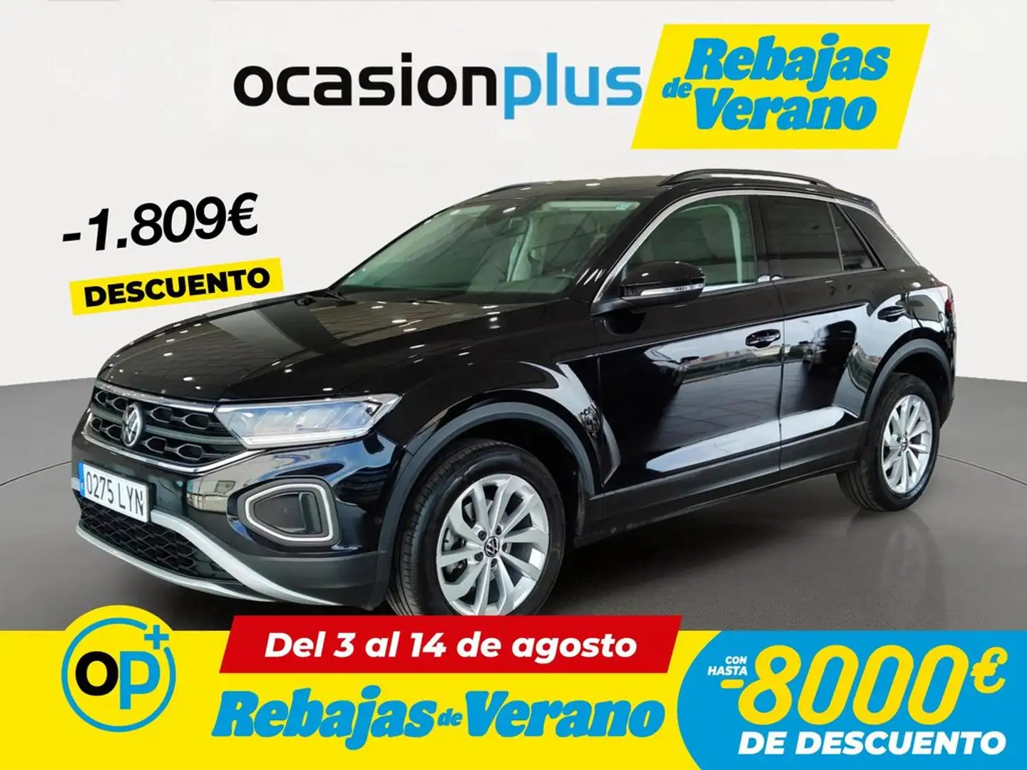 Volkswagen T-Roc 1.0 TSI Life 81kW Negro - 1
