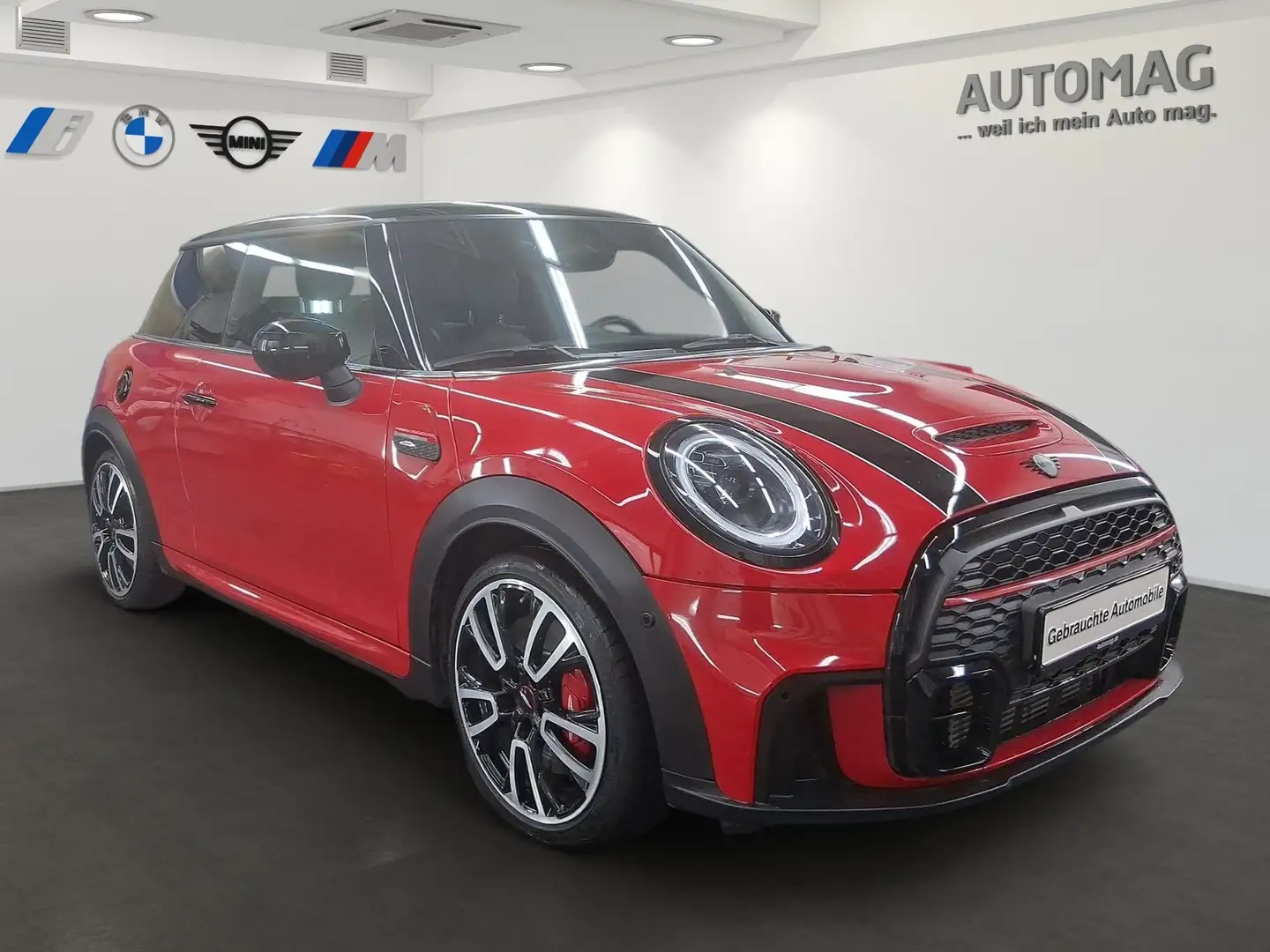 MINI John Cooper Works Panoramadach*Parkassistent*Mini Navi*Hifi*18" Rot - 2
