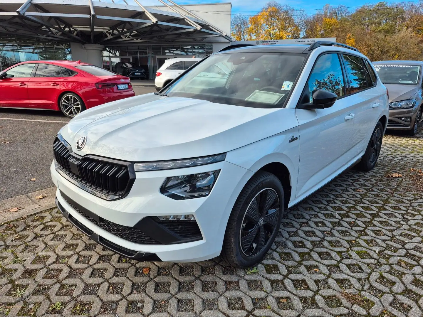 Skoda Kamiq 1.5 TSI DSG Monte Carlo *Tageszulassung* Blanc - 1