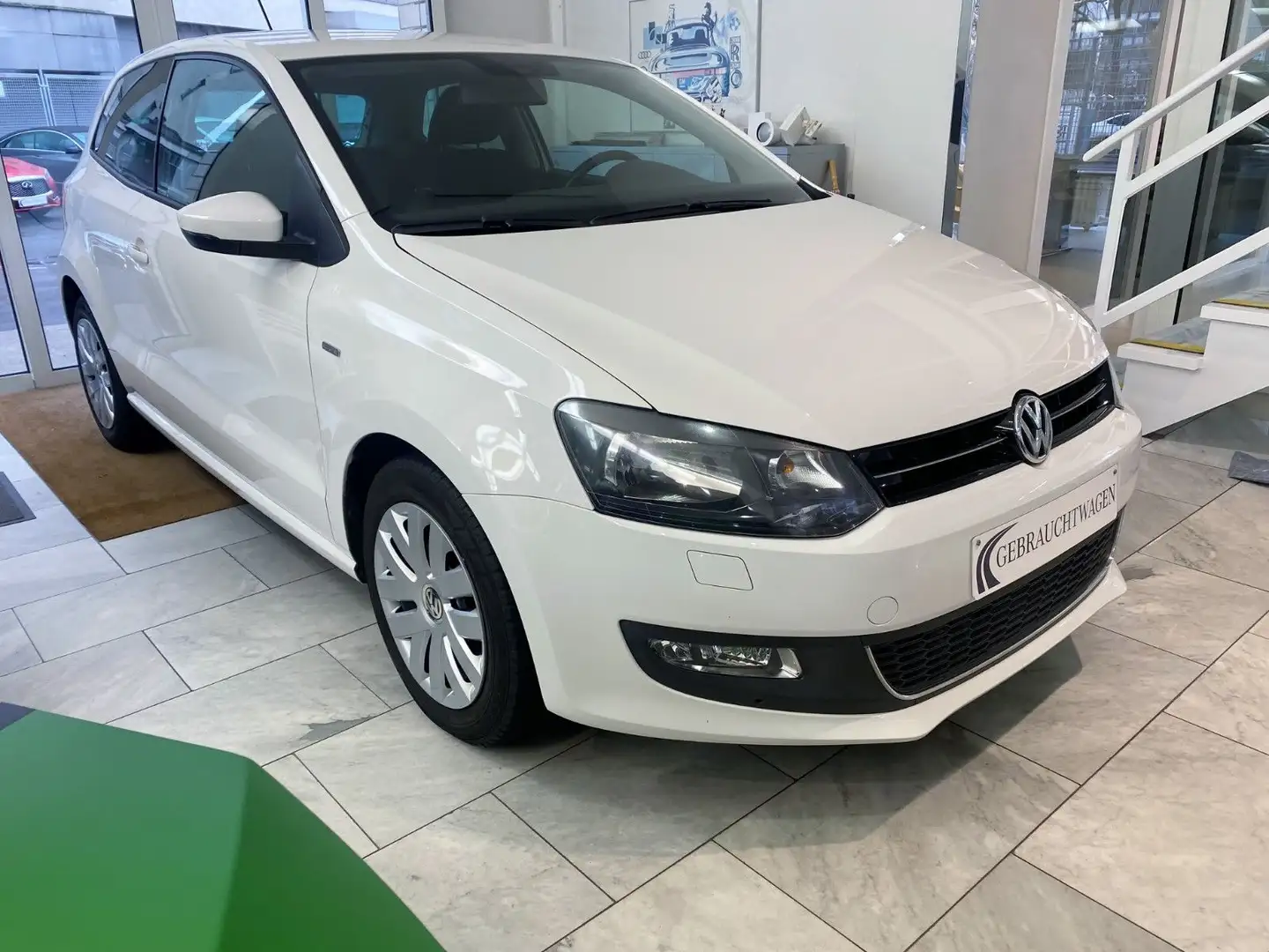 Volkswagen Polo V 1.4 Life/1Hd/Tempom/Sitzh/PDC/VW Sheft Weiß - 2