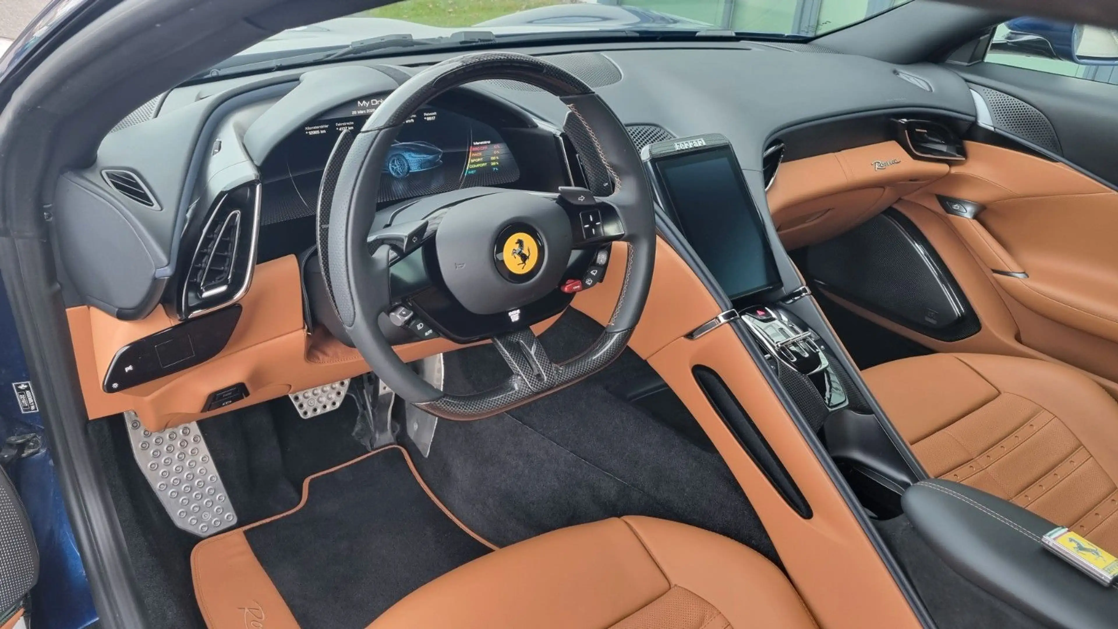Ferrari Roma V8 Coupe Carbon Magne Ride PPF Warranty — photo 12