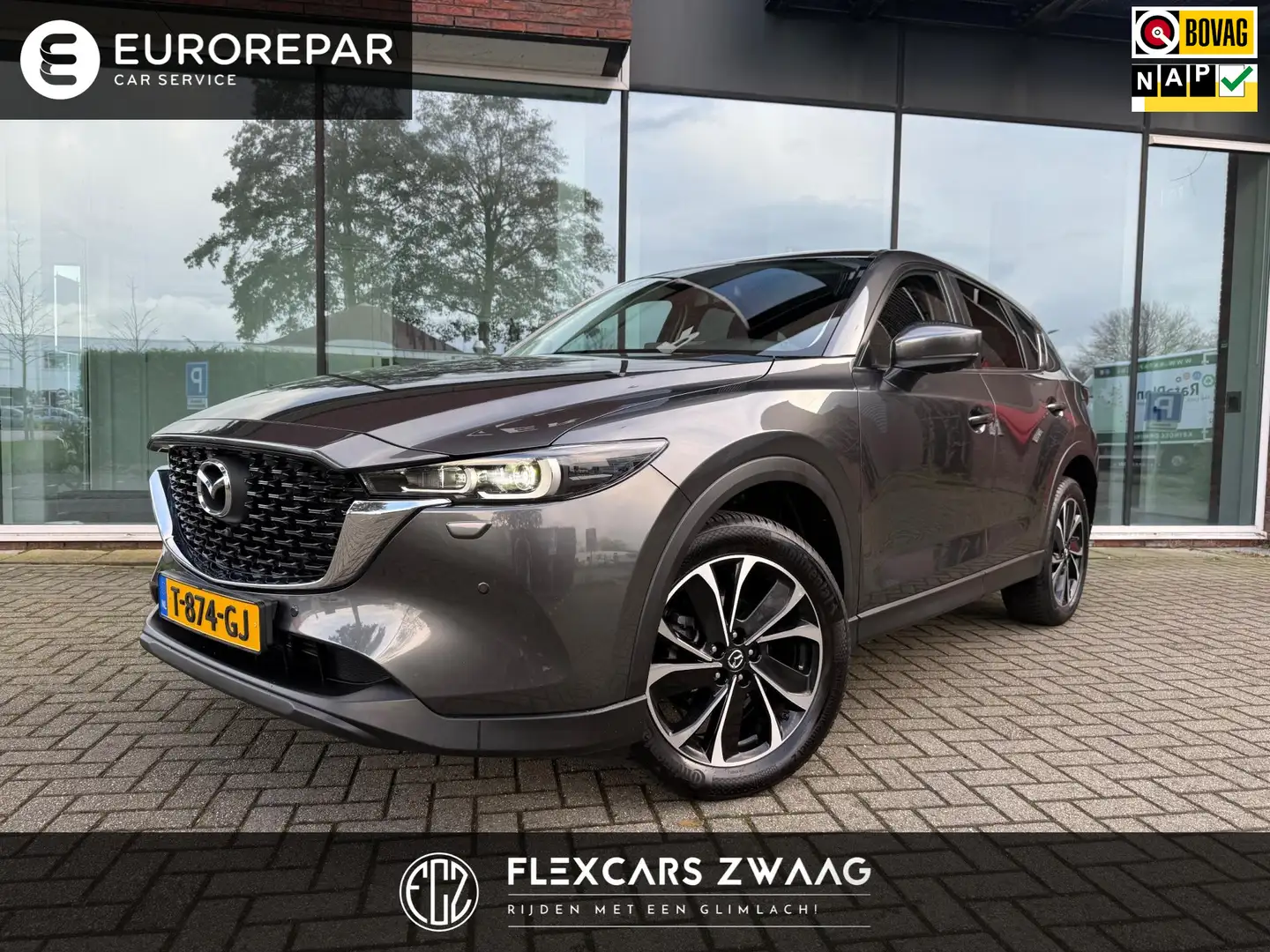 Mazda CX-5 2.0 e-SkyActiv-G M Hybrid 165 Advantage - Automaat Gris - 1