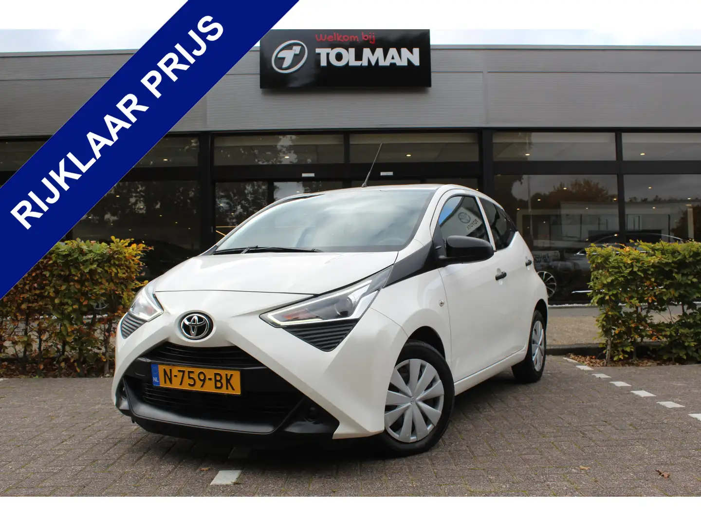 Toyota Aygo 1.0 VVT-i x-fun | Rijklaar | DAB+ | Airco | Blueto Blanco - 1