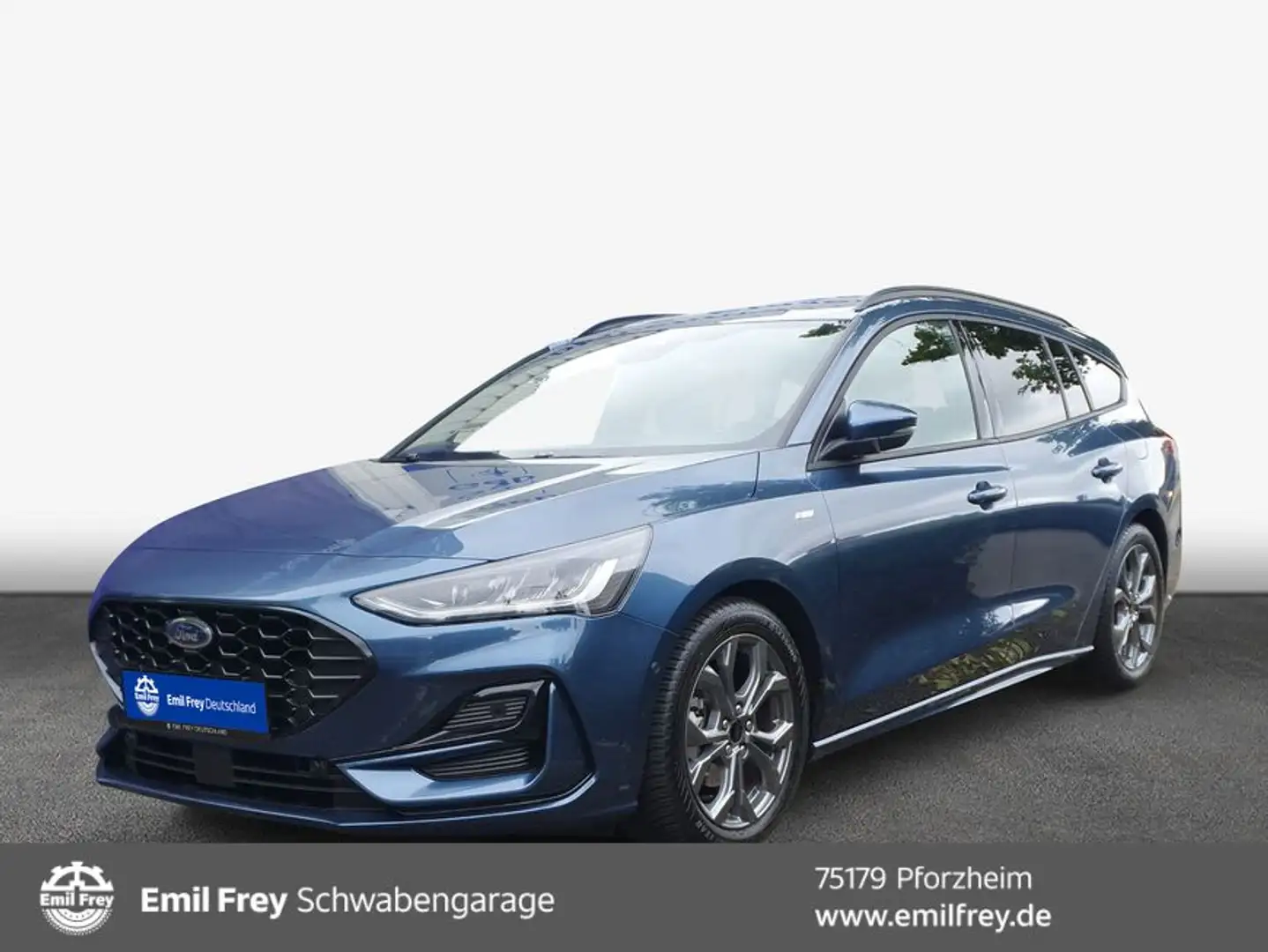 Ford Focus Turnier 1.0 EcoBoost Hybrid Aut. ST-LINE X Blu/Azzurro - 1