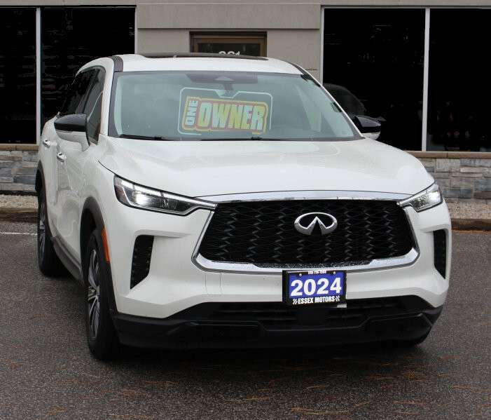 2024 Infiniti QX60 Pure*AWD*Heated Leather*Moon Roof*CarPlay*Rear Cam