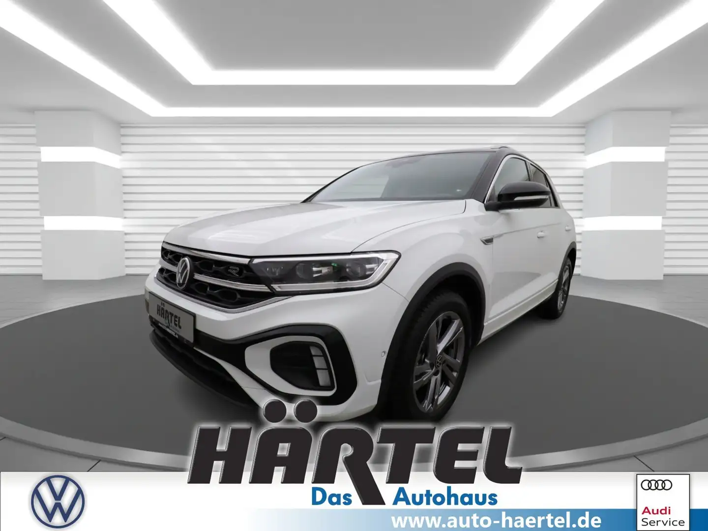 Volkswagen T-Roc R-LINE 1.5 TSI DSG (+ACC-RADAR+NAVI) LED Weiß - 1