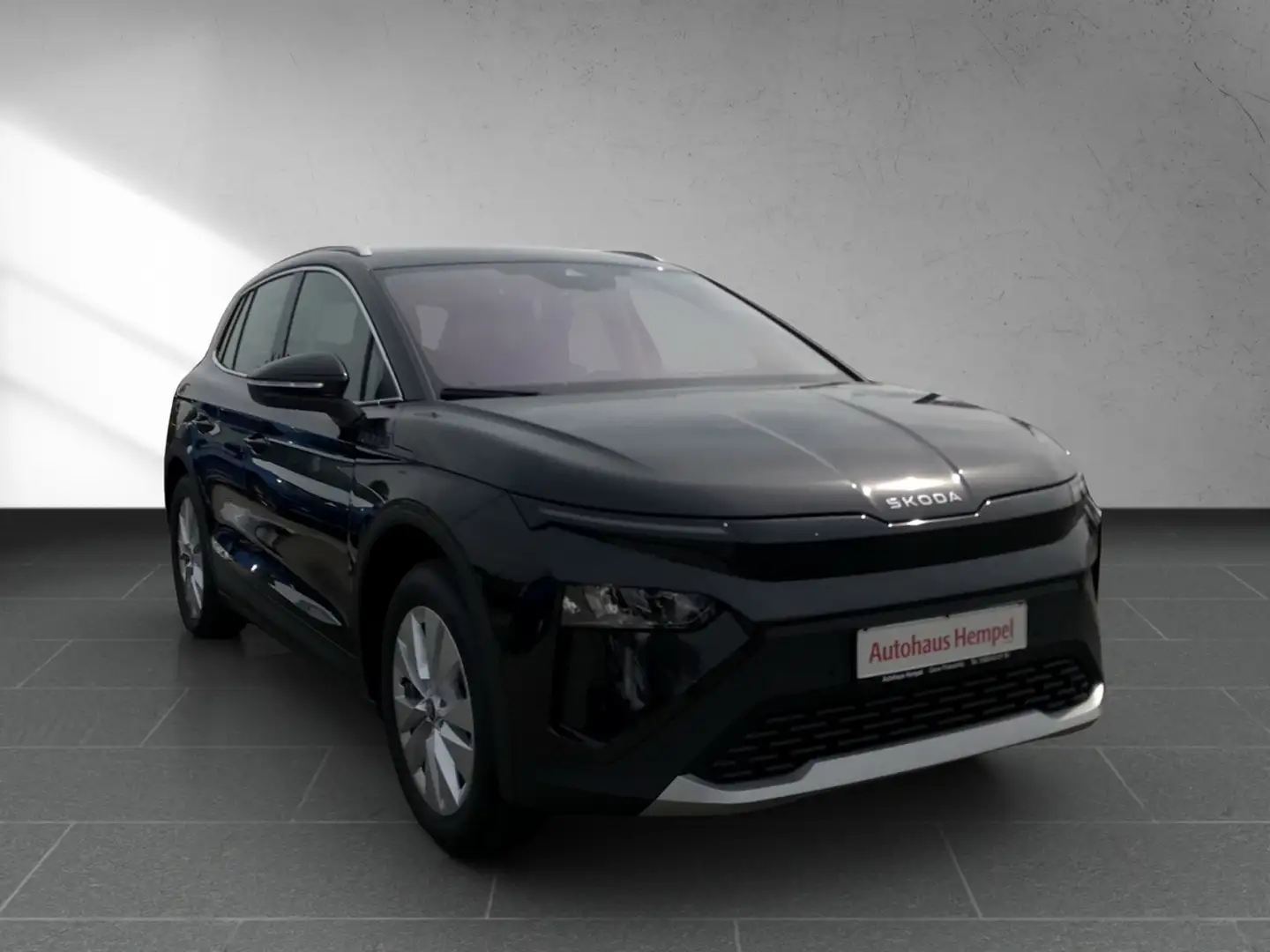 Skoda Elroq 0,25 % *4xSHZ*AHK*DAB*LED*NAVI*SMARTLINK*WÄPU* Lag Schwarz - 2