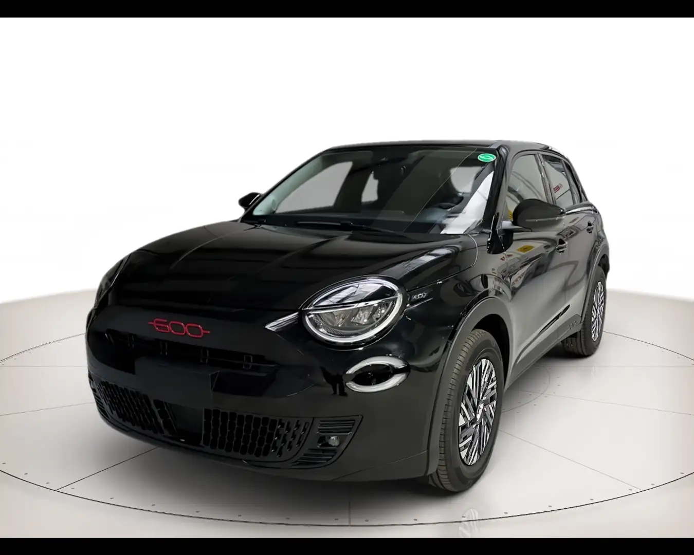 Fiat 600 e (Red) Noir - 1