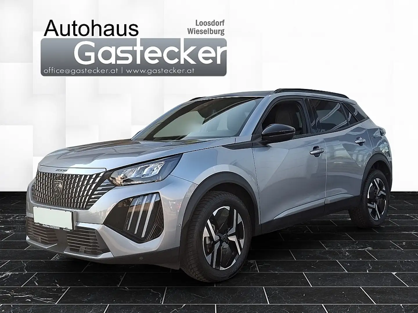 Peugeot 2008 PureTech 100 S&S Allure 6-Gang-Manuell Grau - 1