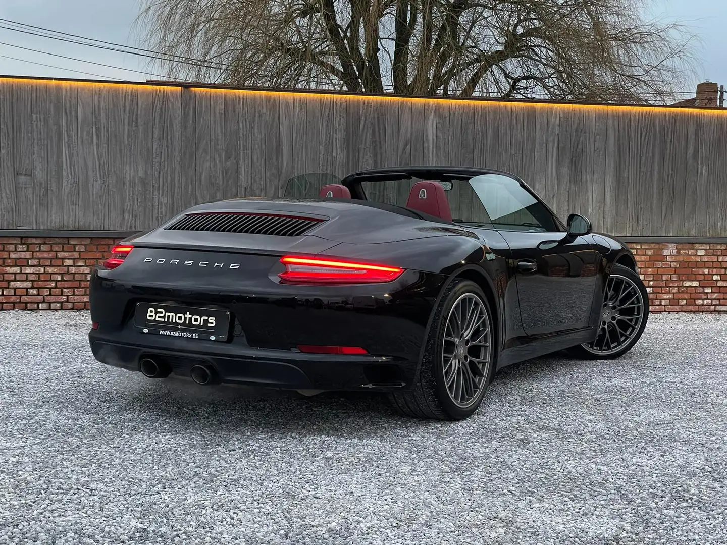 Porsche 991 .2/carrera/cabriolet/sportuitlaat/pasm/zetelventil Černá - 2