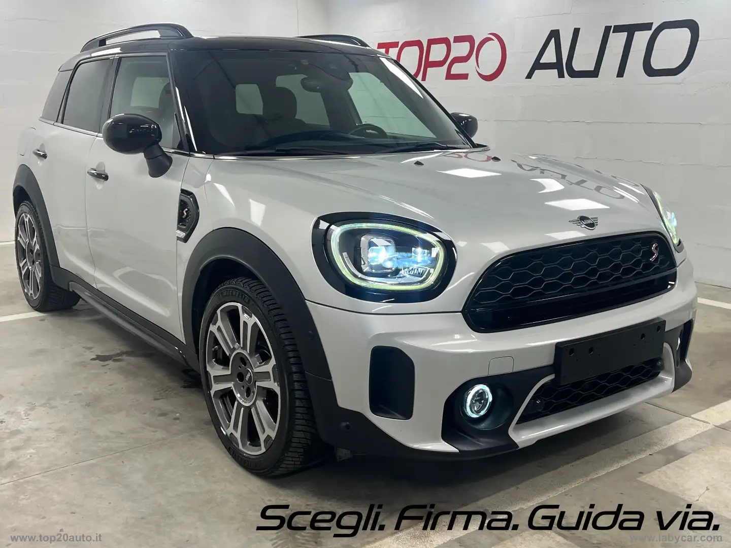 MINI Cooper SD Countryman Cooper SD Yours Countryman|PELLE|CERCHI DIAMANTATI Argent - 2