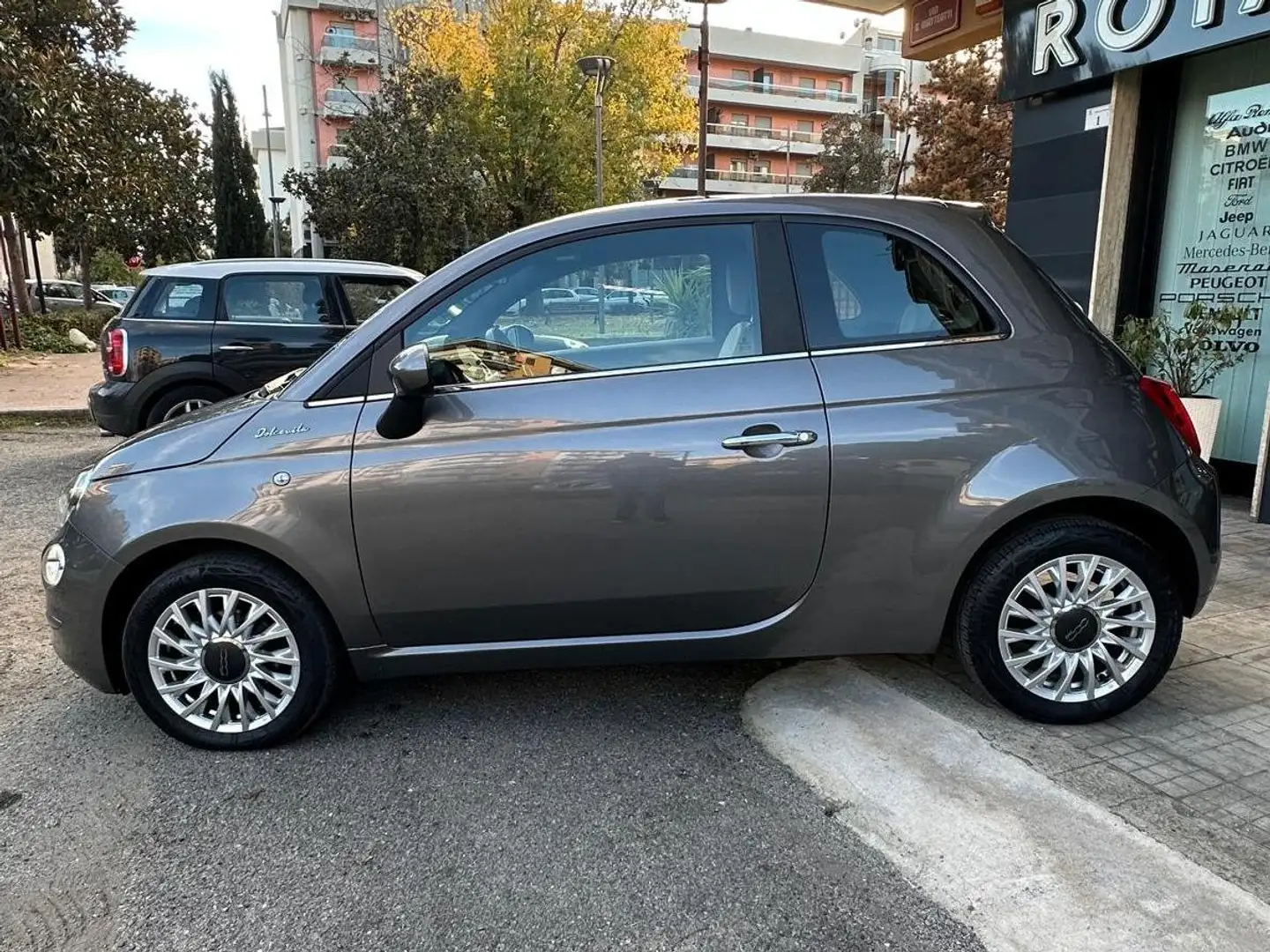 Fiat 500 500 III 2015 1.0 hybrid Dolcevita 70cv Gris - 2