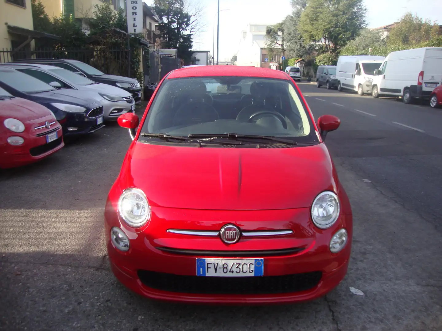 Fiat 500 1.2 Benzina 69cv Rosso - 1