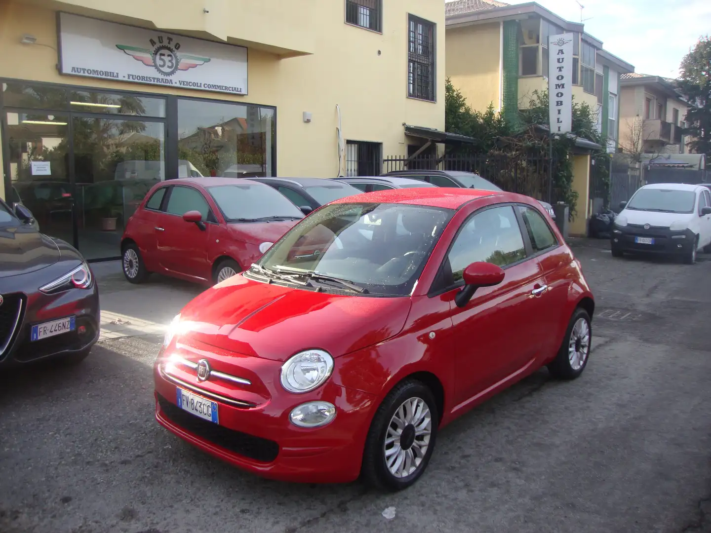 Fiat 500 1.2 Benzina 69cv Rojo - 2