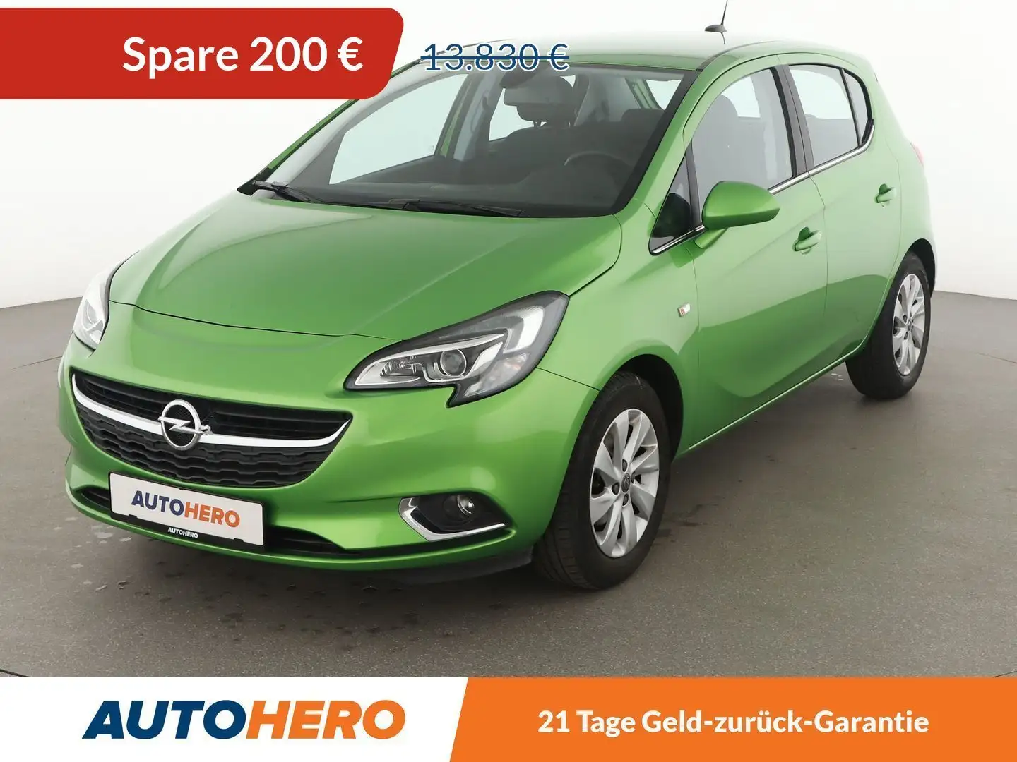 Opel Corsa 1.4 Innovation ecoFlex Aut.*XENON*TEMPO*PDC*SHZ* Grün - 1