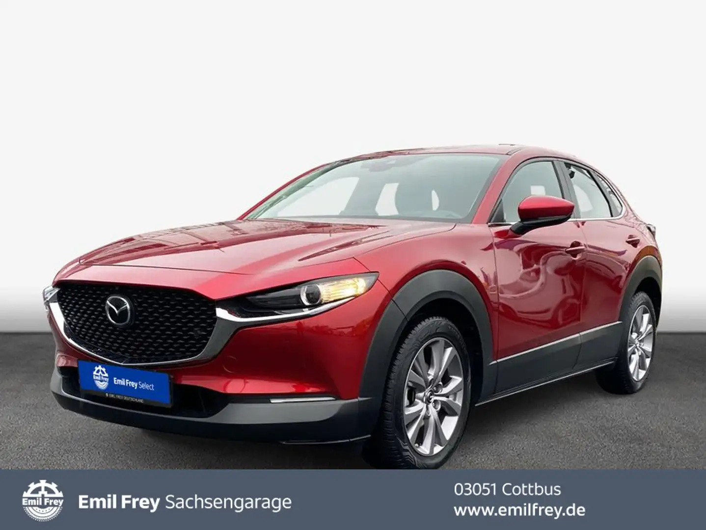Mazda CX-30 2.0 M HYBRID DRIVE SELECTION Premium-P. Rouge - 1