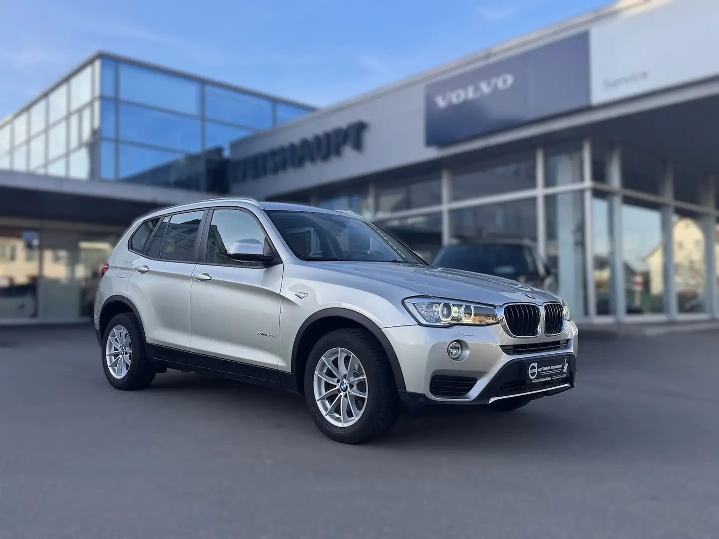 BMW X3 xDrive 20d*ACC*Xenon*AHK*Leder*Navi*Sitzhzg* Silber - 1