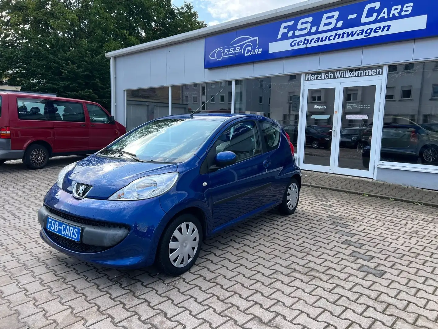 Peugeot 107 Filou 2-Hand Klima Blau - 1