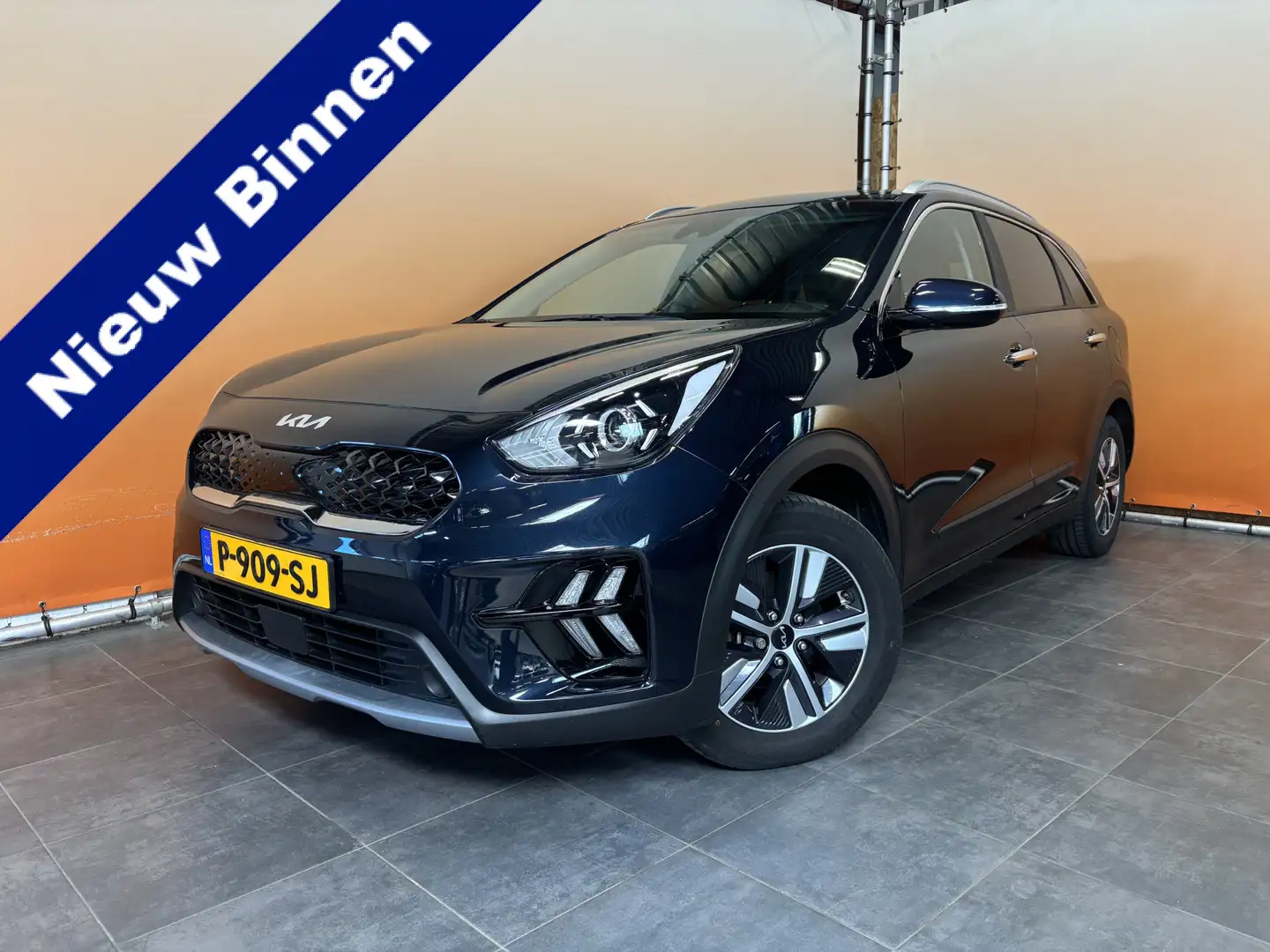Kia Niro 1.6 GDi Hybrid DynamicLine fabrieksgarantie 6/29 | Blauw - 1