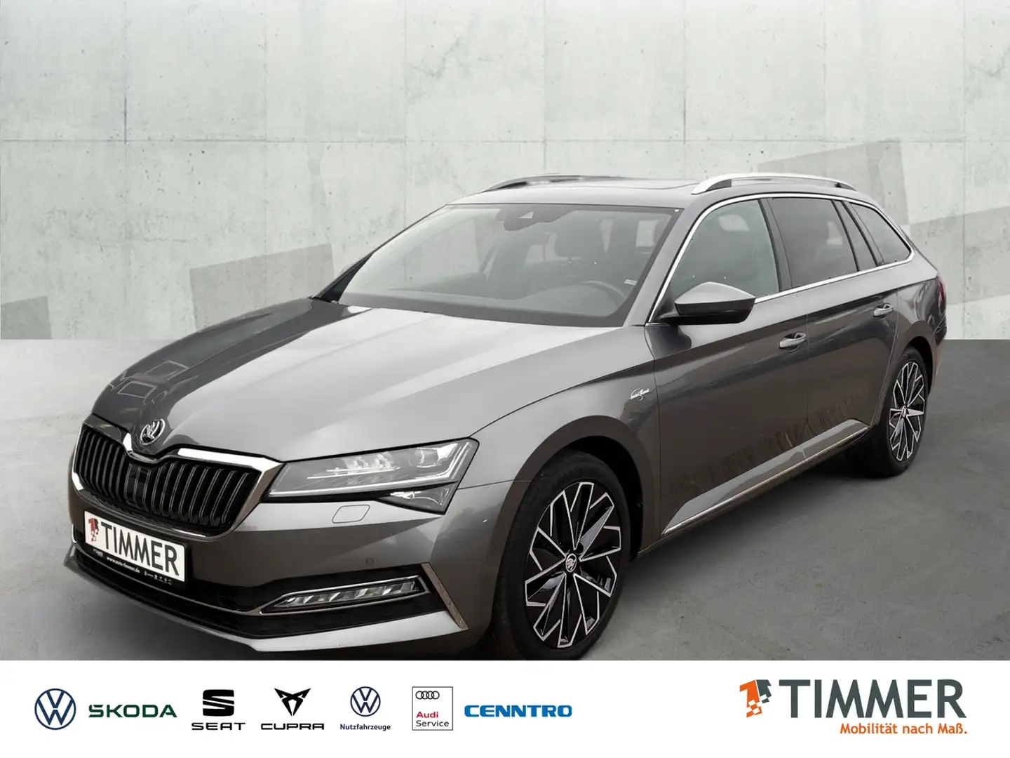 Skoda Superb Combi 2.0 TDI DSG L&K *AHK *CANTON *ACC *MATRIX * Grau - 1