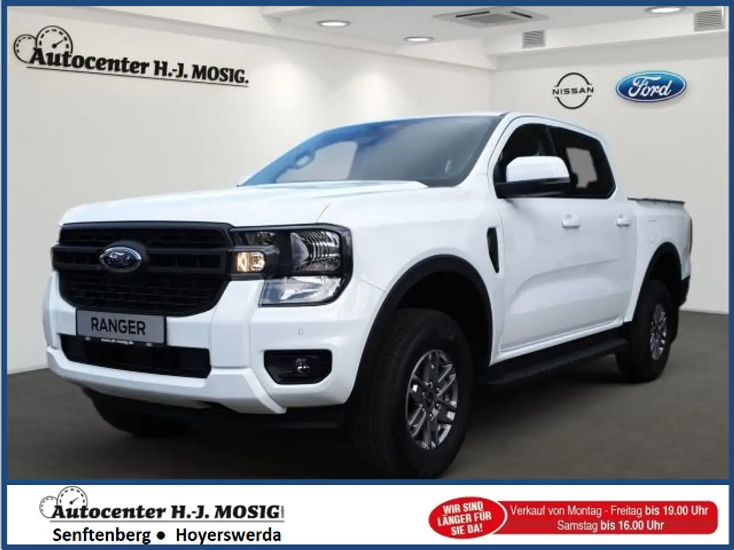 Ford Ranger 2.0l EcoBlue XLT 4x4 Weiß - 1