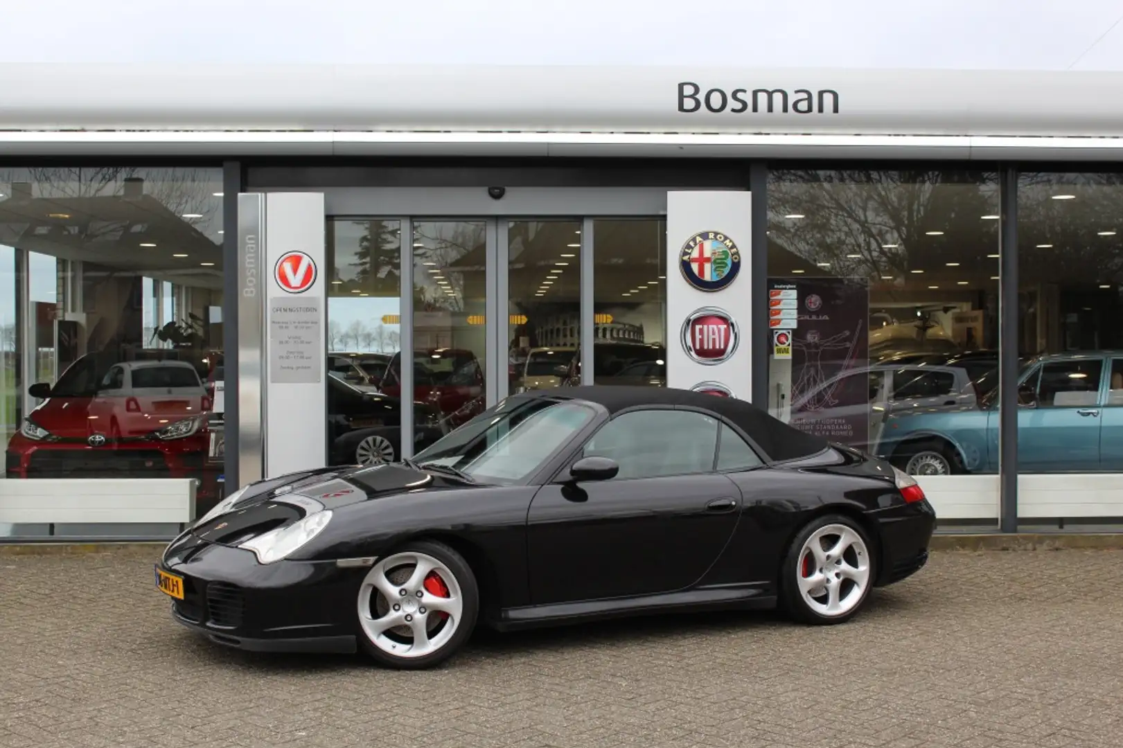 Porsche 911 Cabrio 3.6 Carrera 4S/AIRCO/STOELVERWARMING/18"INC Schwarz - 1