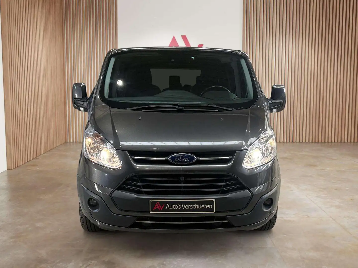 Ford Tourneo Custom 2.0 TDCi Aut. 8pl. ** Camera Cruise Navi/DAB Gris - 2